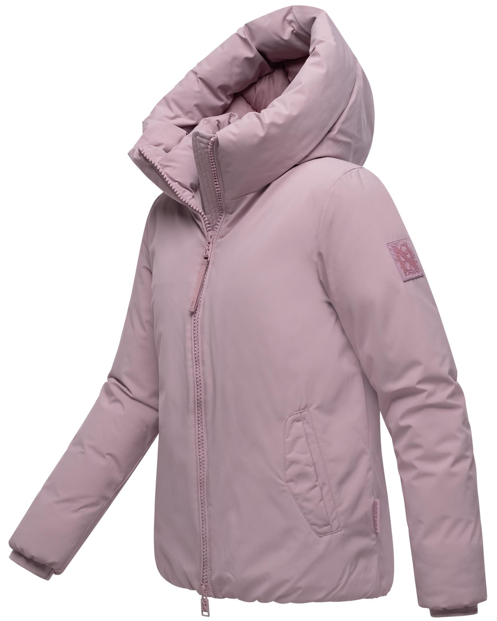 Navahoo Winterjacke Blütenlicht 14 Warme Damenjacke mit hohem Kragen günstig online kaufen