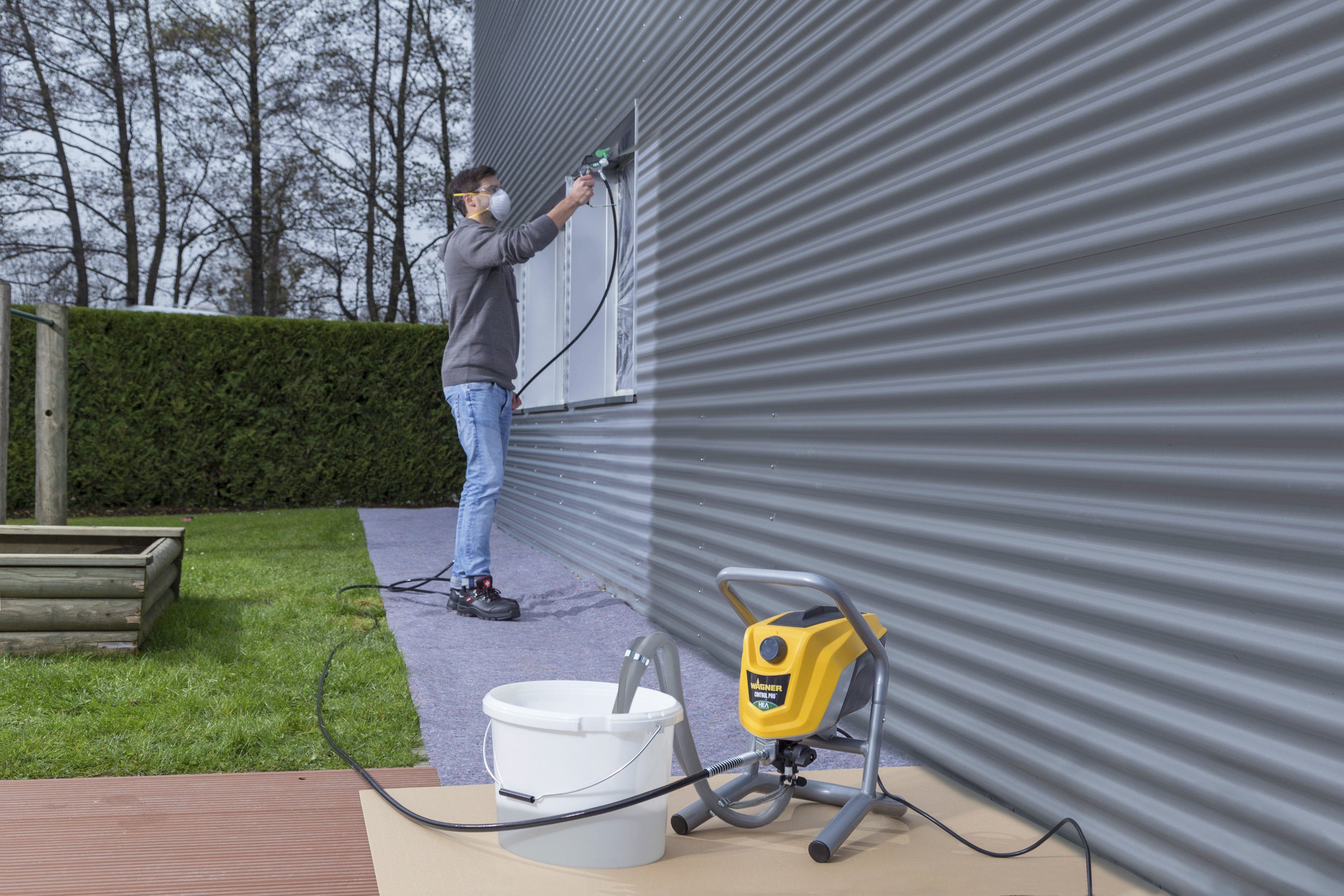WAGNER Farbsprühgerät Airless Pro Control 250 M, inkl. Control Pro Airless-Pistole