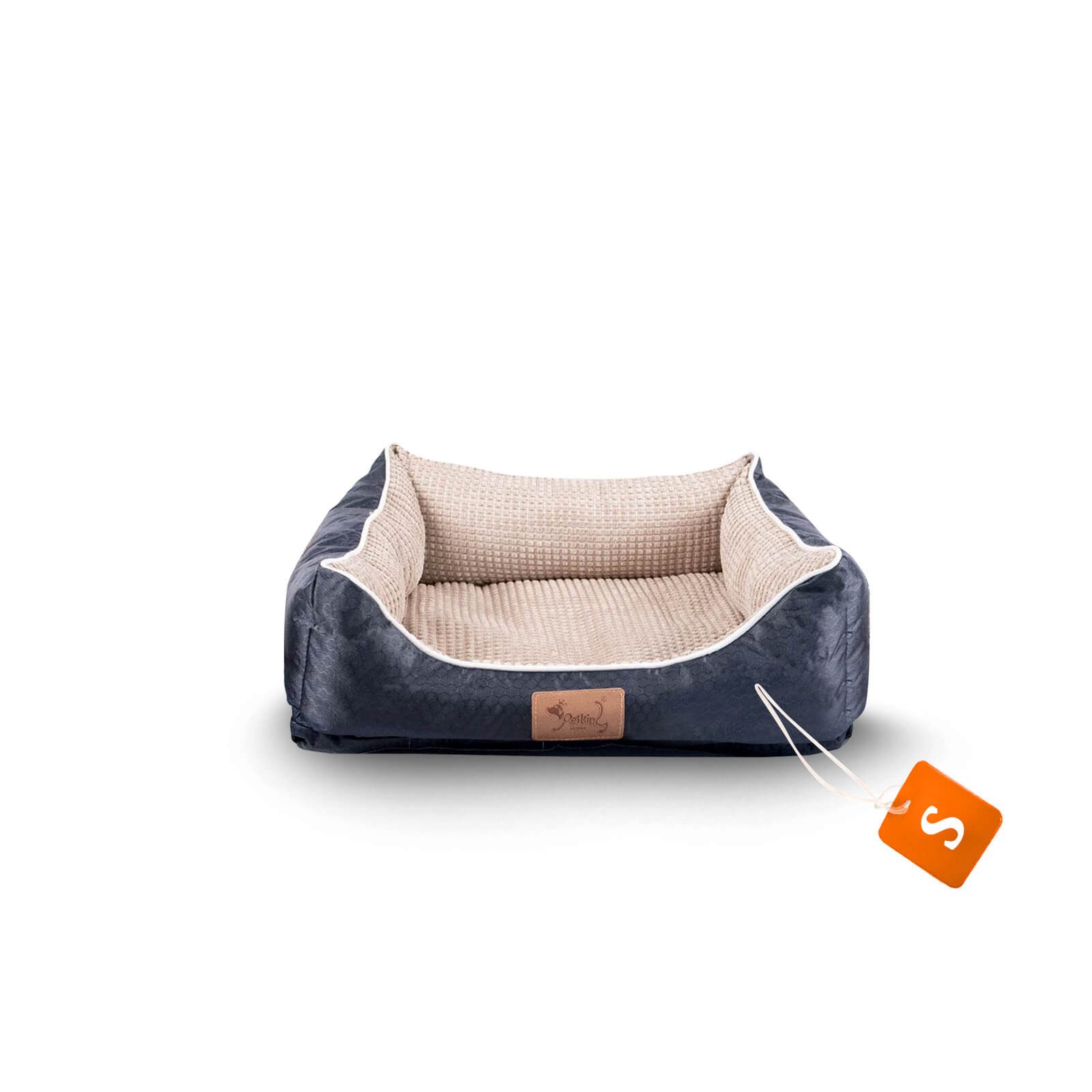 Tierbett Hundebett mit Rand, Made in Spain