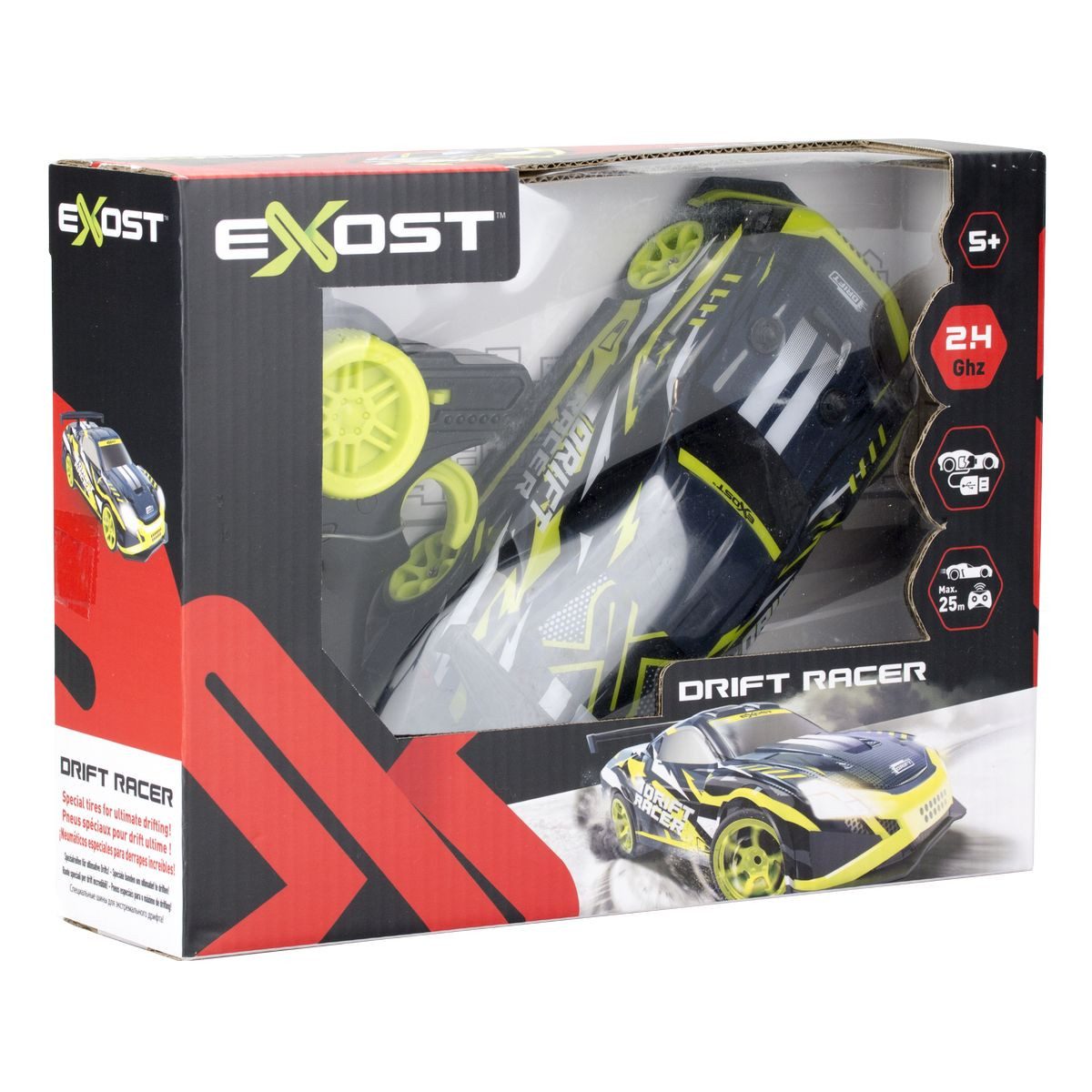 Silverlit Freizeittasche RC Fahrzeug Silverlit EXOST Drift Racer 1:20 schwarz/gelb