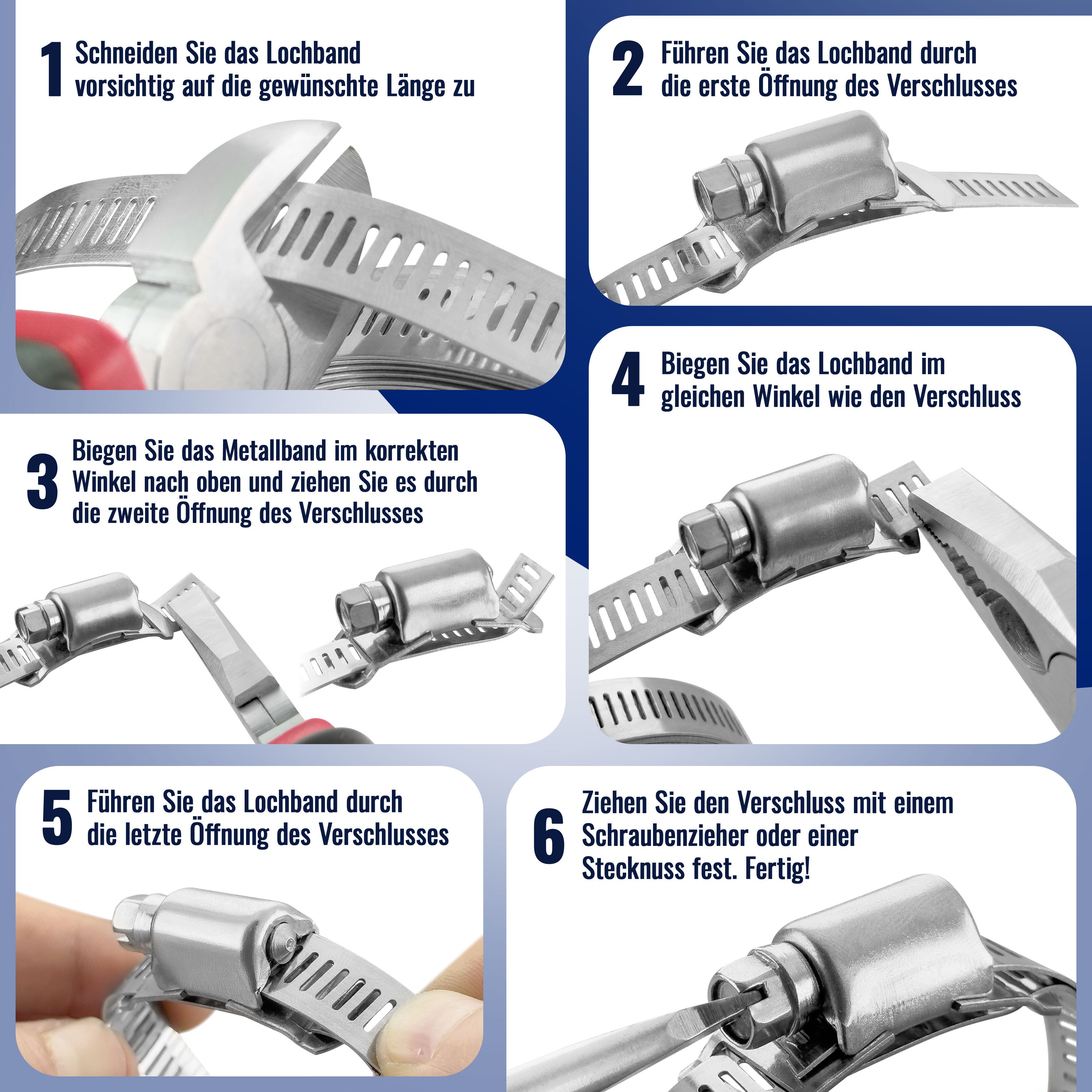 Poppstar Schlauchschelle