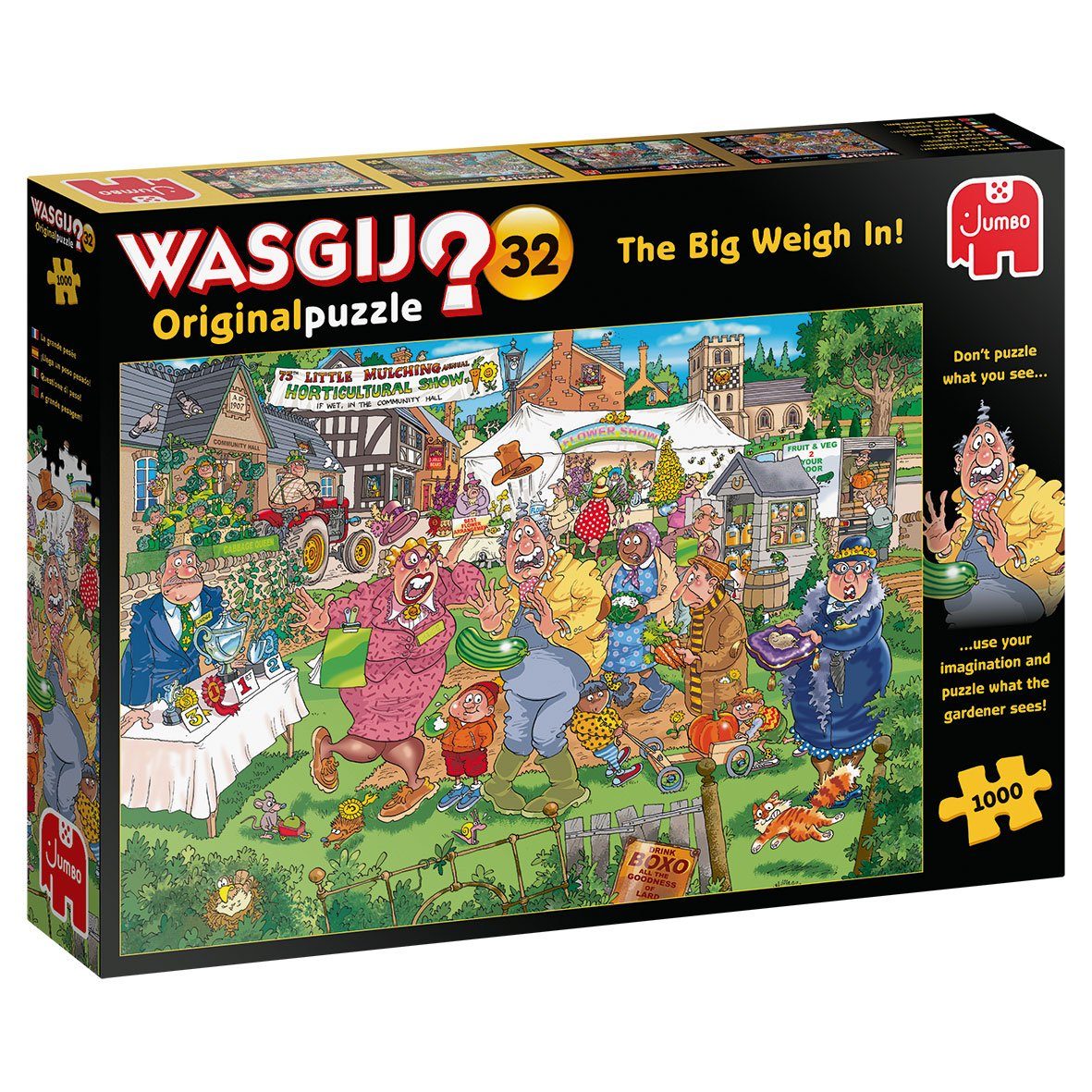 Jumbo Spiele Puzzle Wasgij Original 32 Darf es etwas mehr sein? 1000 Teile günstig online kaufen