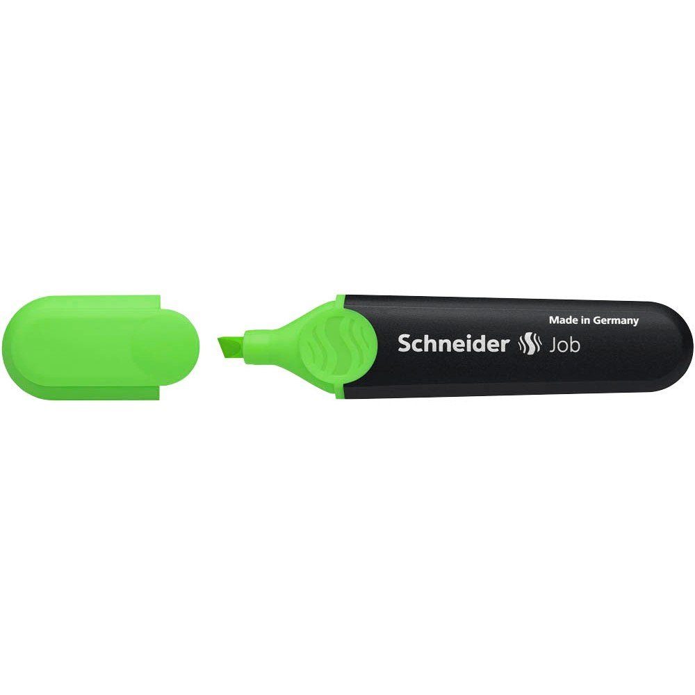Kugelschreiber SCHNEIDER Job 150 Schneider grün Textmarker TM