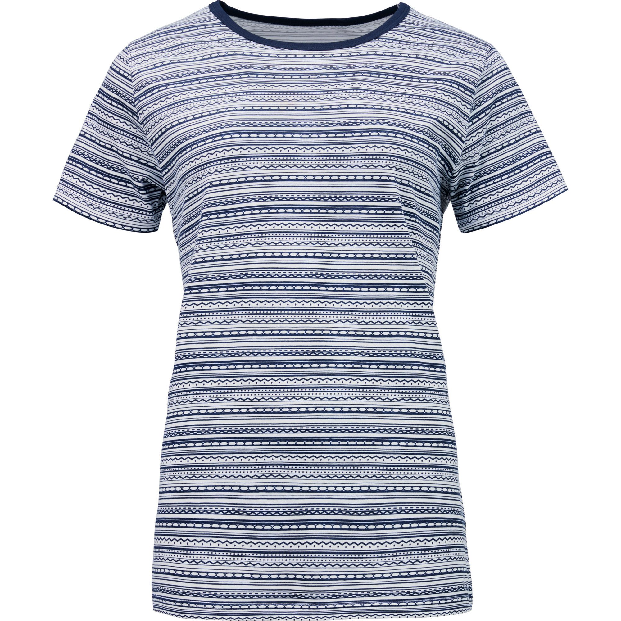 Erwin Müller Pyjama Damen-Shorty Single-Jersey gemustert