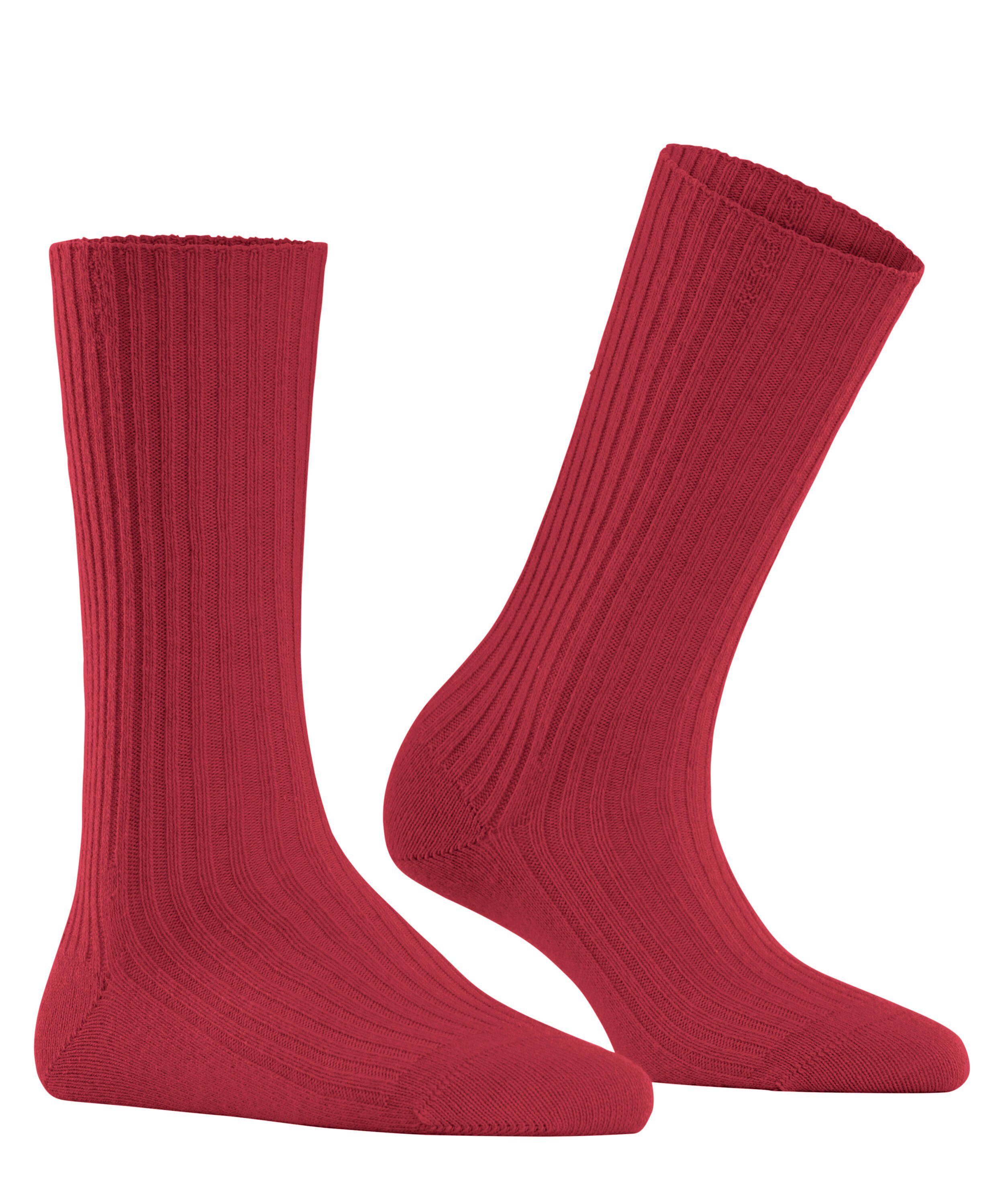 (1-Paar) (8228) Cosy scarlet Boot Socken FALKE Wool