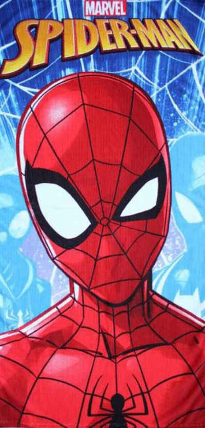 empireposter Handtuch Spiderman - Face - Mikrofaser-Handtuch 70x140 cm - Strandtuch