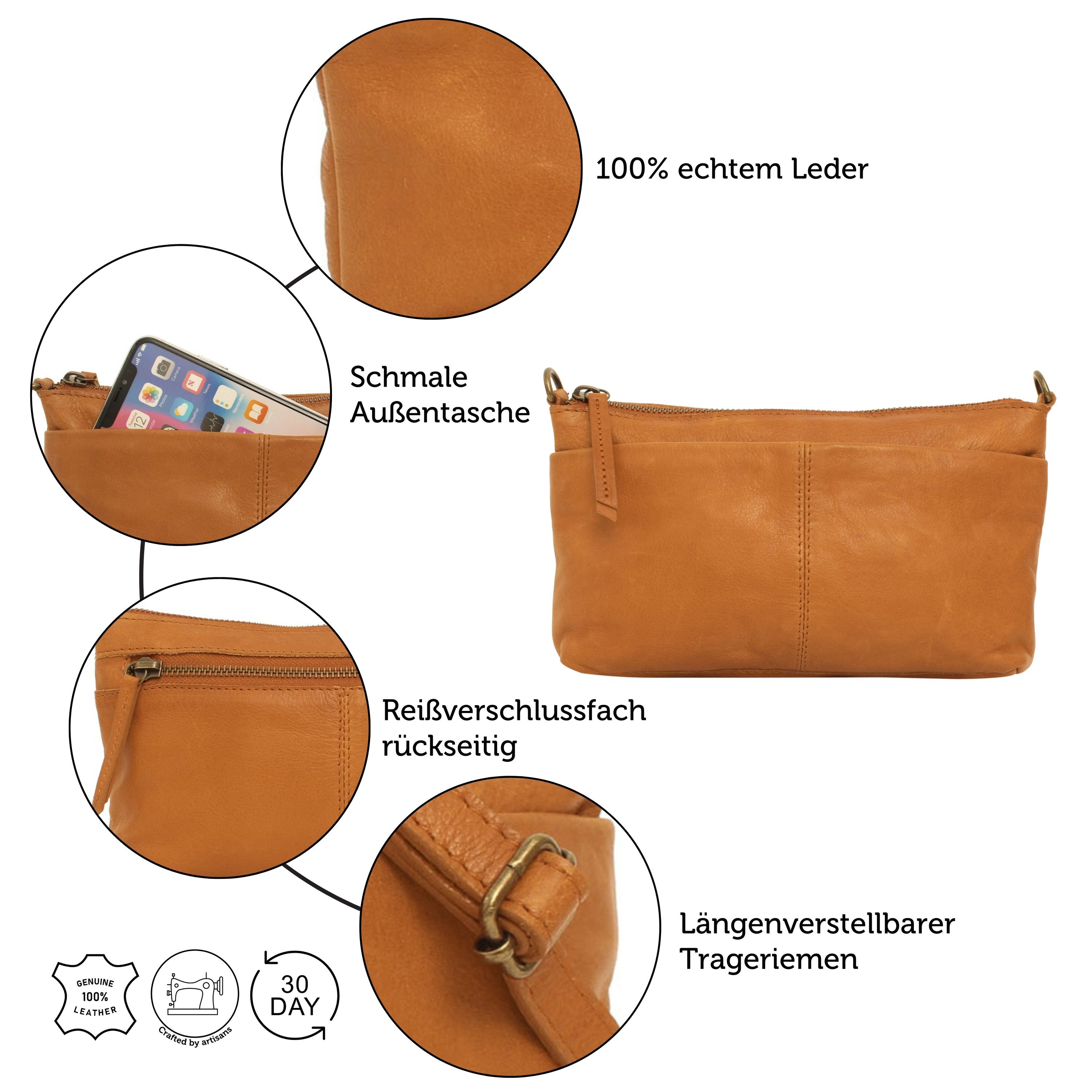 Gusti Leder Umhängetasche Gusti Leder Umhängetasche Veronika (1-tlg)