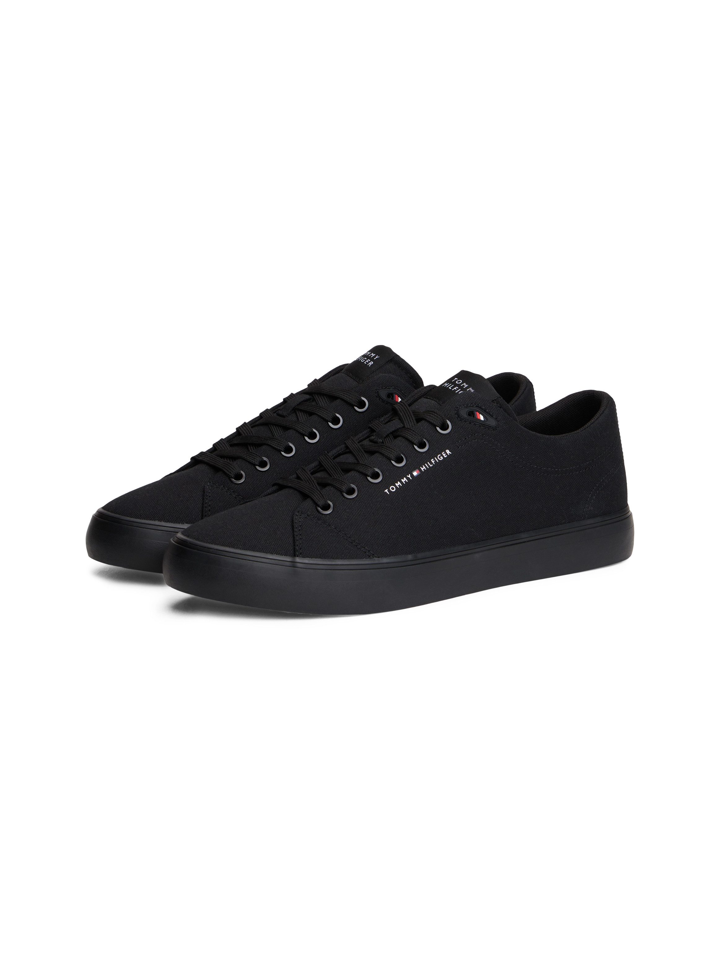 Tommy Hilfiger HARLEM CORE II CVS Sneaker Freizeitschuh, Halbschuh, Schnürer mit Logo-Aufnäher an der Schuhzunge