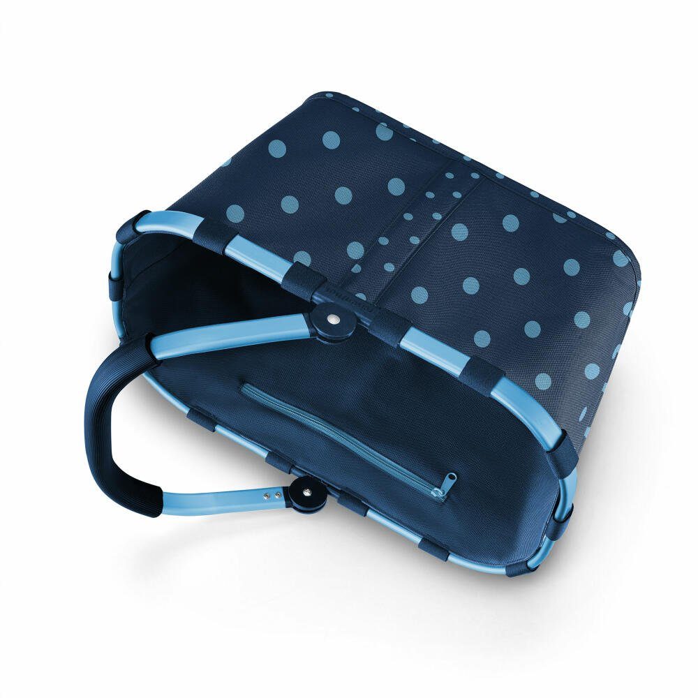 REISENTHEL® Einkaufskorb Frame carrybag Mixed 22 Dots Blue L
