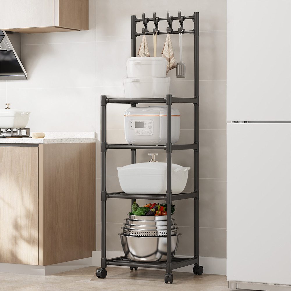 BlingBin Küchenregal Rollwagen mit Ablagefläche, Geeignet für Büro, Küche u günstig online kaufen