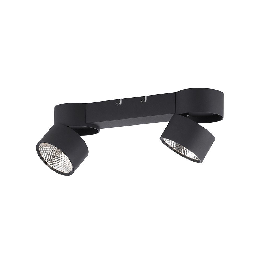 Paul Neuhaus LED Deckenleuchte LED Deckenstrahler PURE-NOLA, Strahler schwenkbar, dimmbar, Switchmo, 2xLED/15W/3000K, Spot Strahler schwenkbar warmweißes Licht