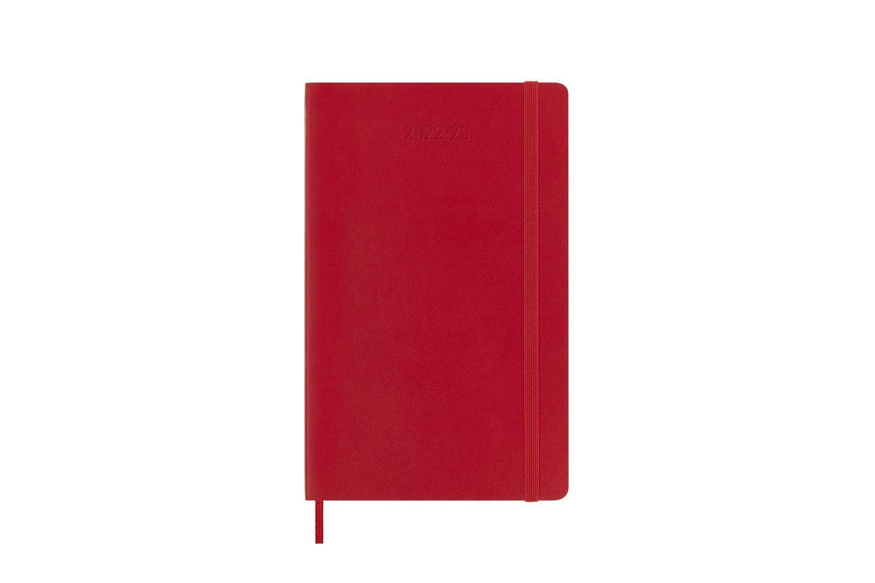 Terminkalender Moleskine 18 Monate Wochen Notizkalender 2022/2023, Large/A5, Schar...