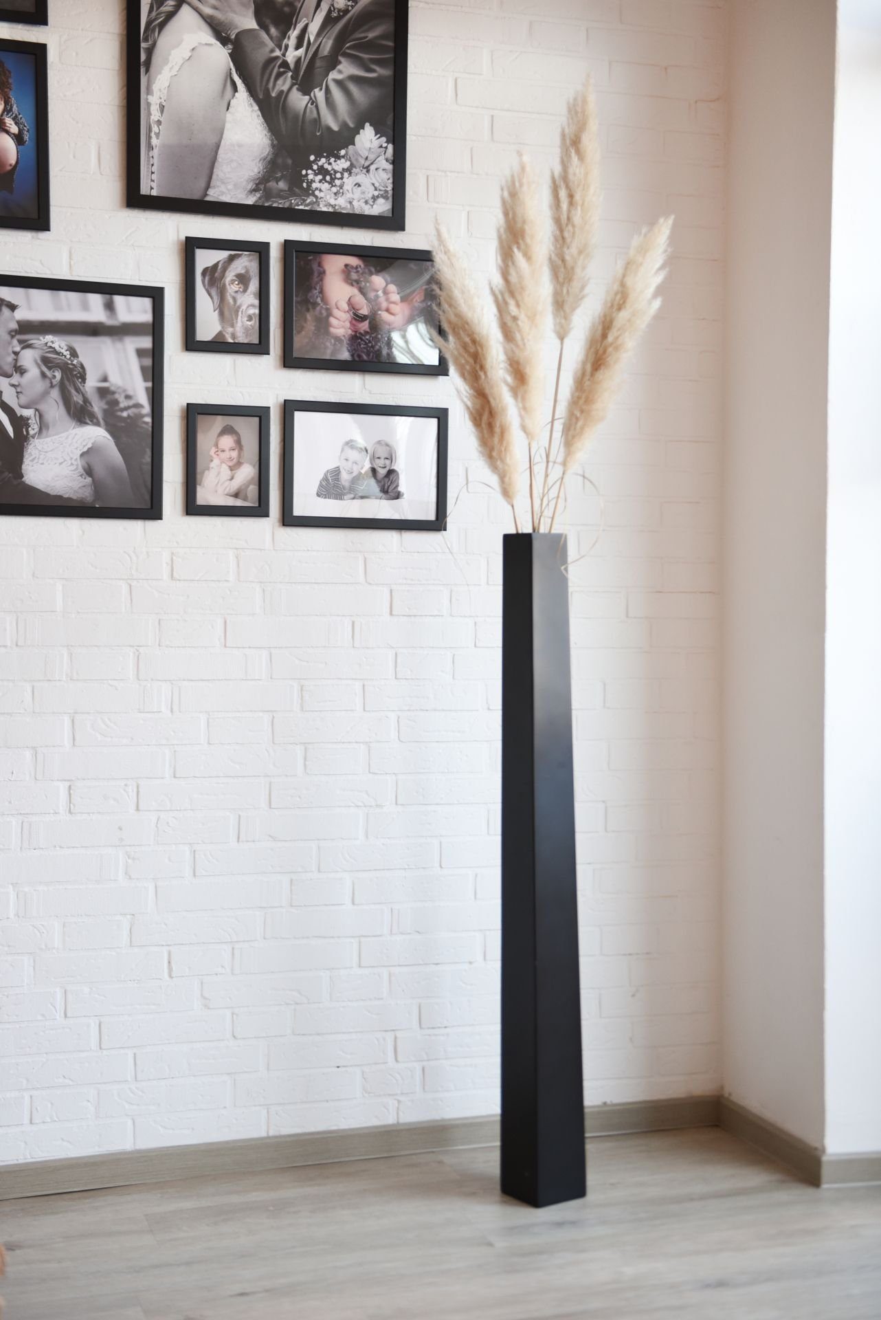 VIVANNO Bodenwindlicht Fiberglas OBELISK - Schwarz günstig online kaufen