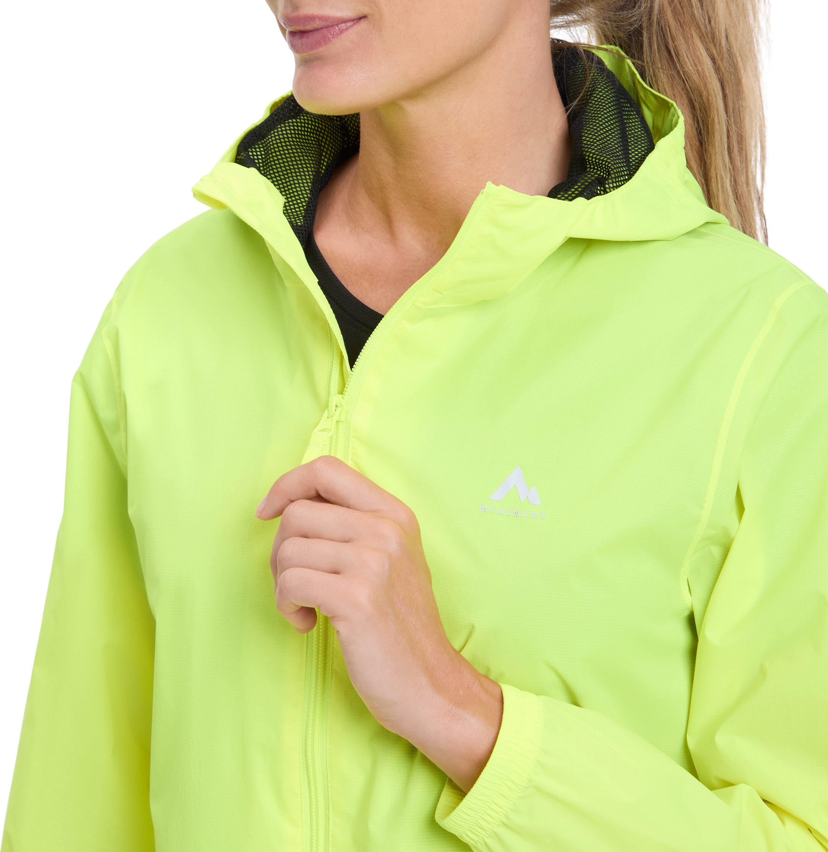 McKINLEY Regenjacke DA.-REGENJACKE KEREOL IV W sportlicher Stil, mit AQUAMAX-Technologie, winddicht, atmungsaktiv
