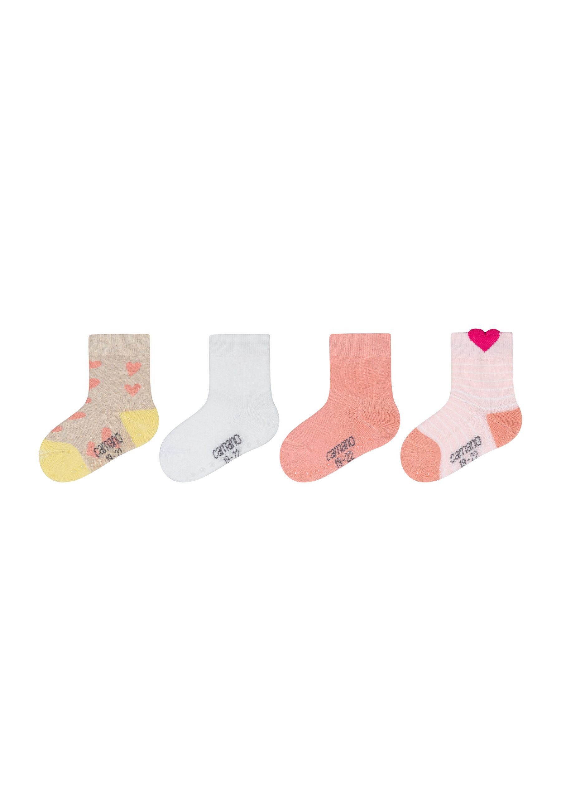 Camano Socken 4er Pack 4er Pack Aus OCS zertifizierter Baumwolle, warmes Vollfrottee-Material