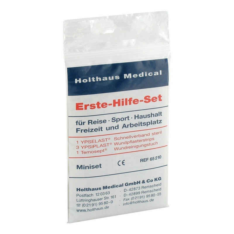 Holthaus Medical Wundpflaster Erste-Hilfe-Miniset, 5-teilig