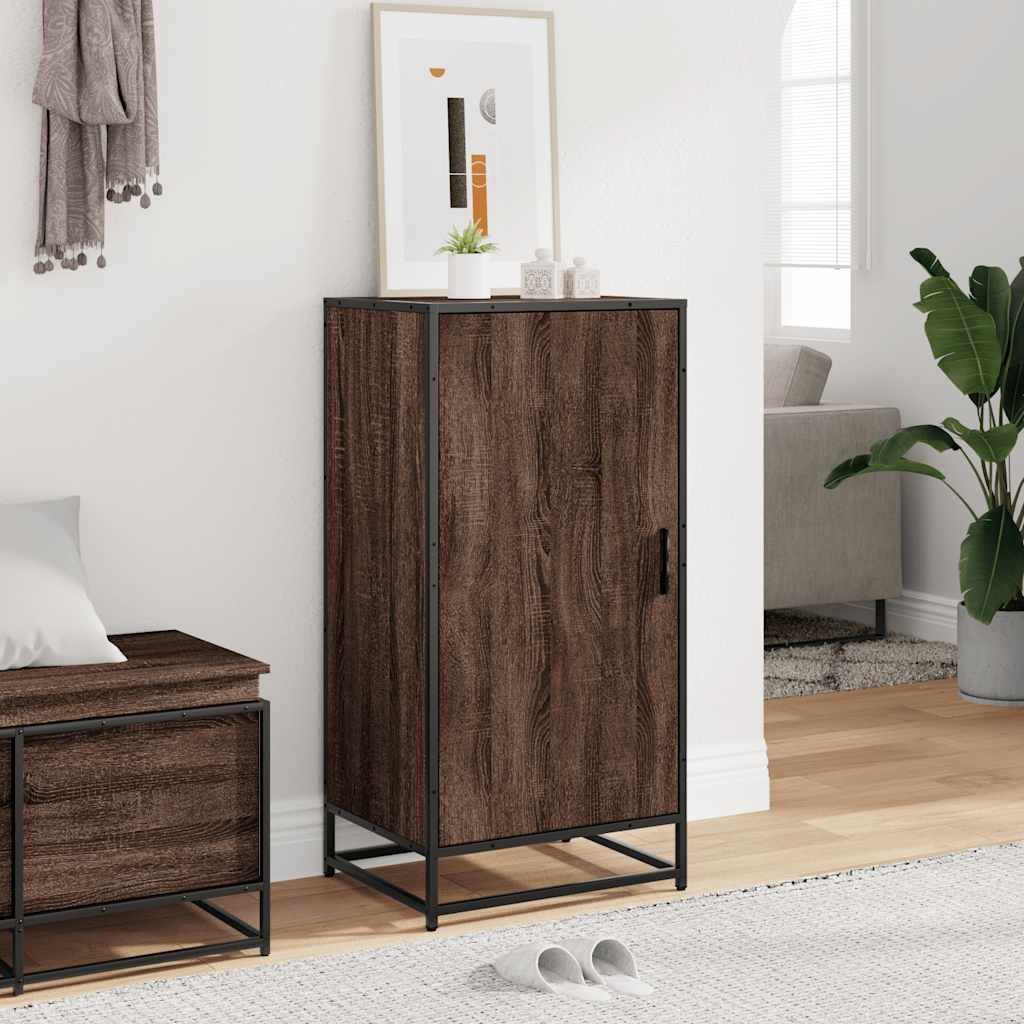 vidaXL Schuhregal Schuhregal Braun Eichen-Optik 48x38x97,5 günstig online kaufen