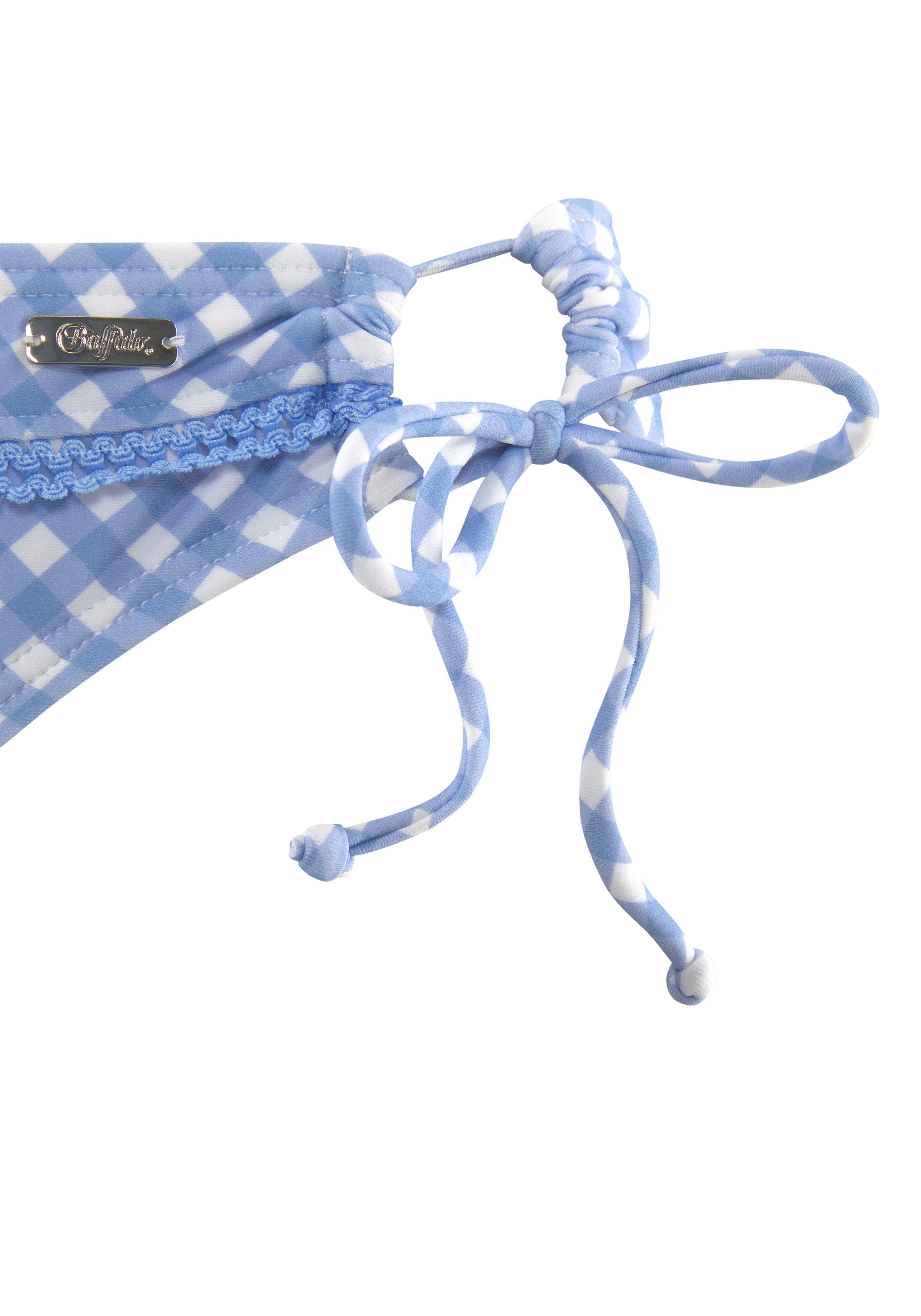 Buffalo Bikini-Hose Karo mit Zierborte