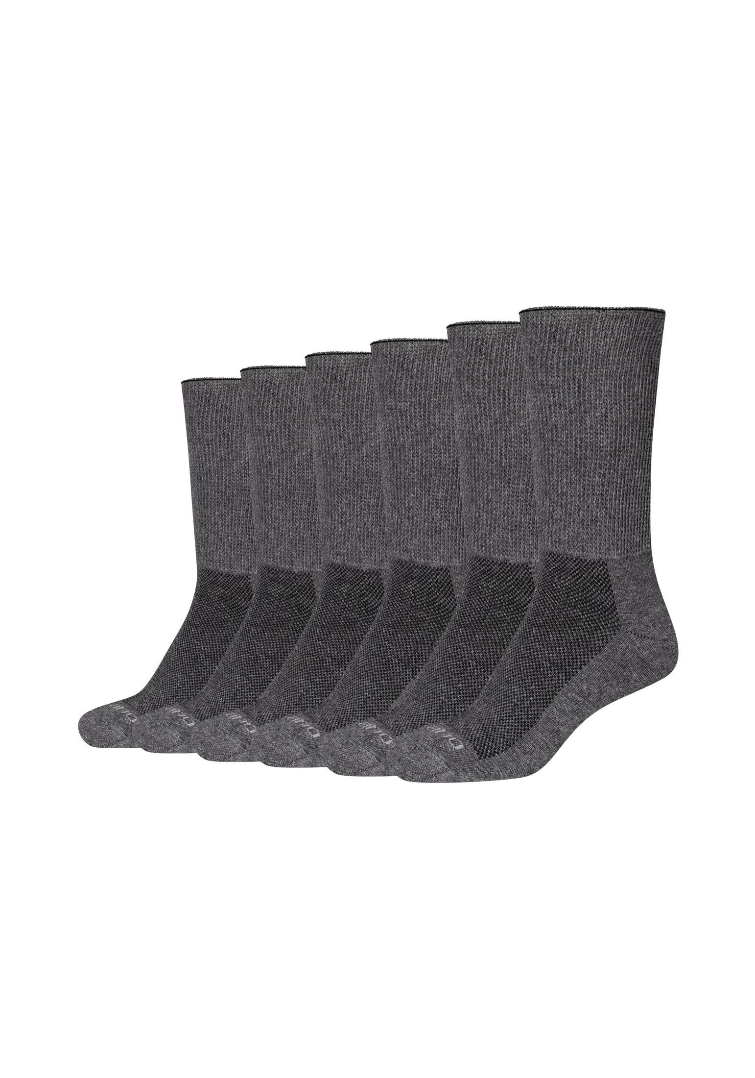 Camano 6er Diabetikersocken anthracite Socken Pack