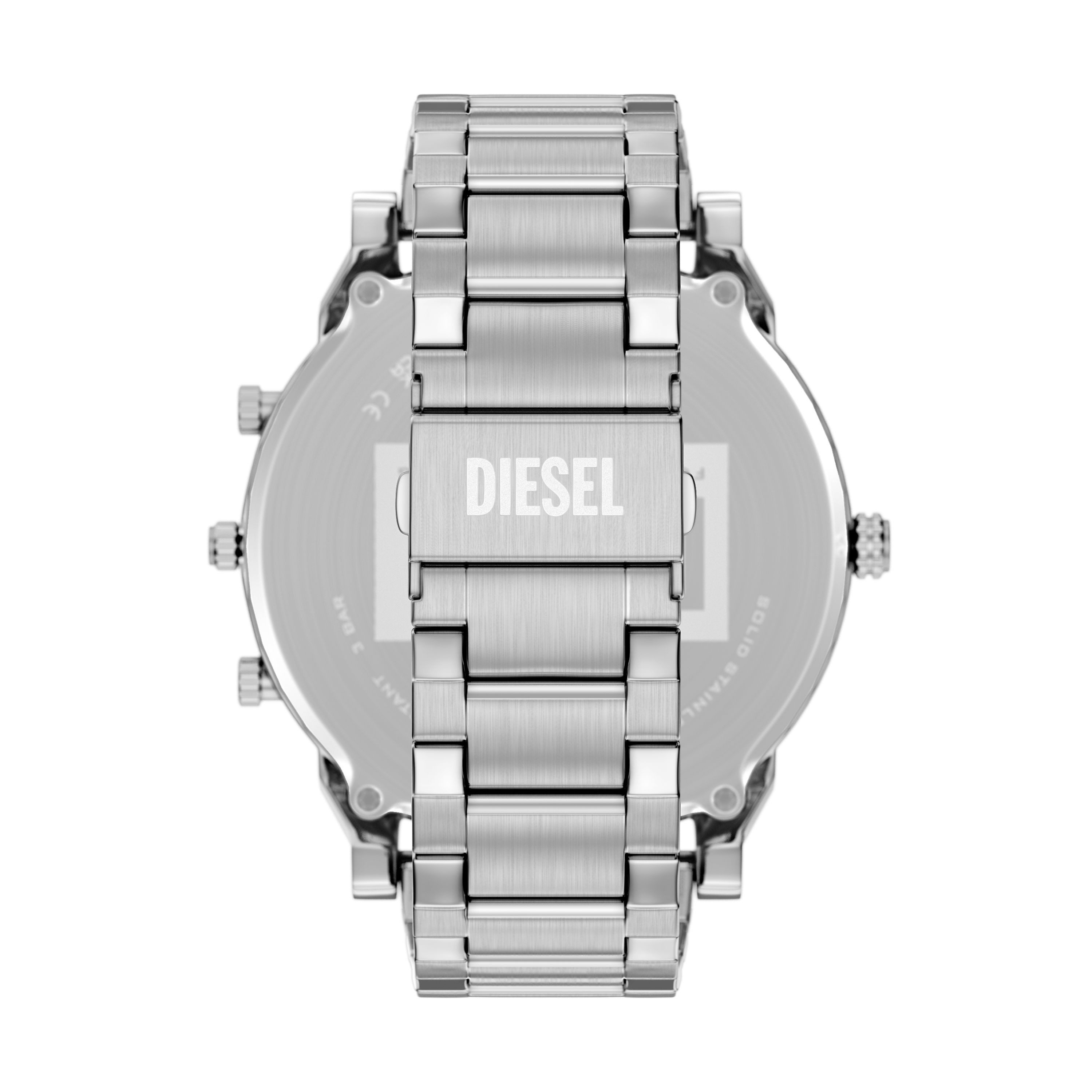 Diesel Quarzuhr MR. DADDY SLIM DZ7495, Armbanduhr, Herrenuhr, Edelstahlarmband, analog, Tag