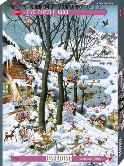 HEYE Puzzle In Winter Puzzle 1000 Teile, 1000 Puzzleteile