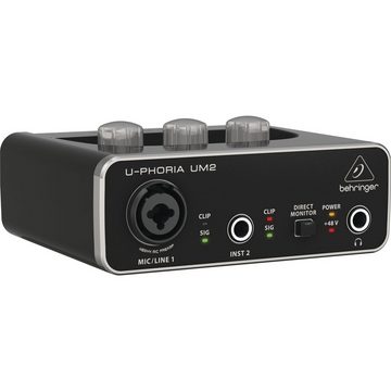 Behringer Digitales Aufnahmegerät (U-Phoria UM2 - USB Audio Interface)