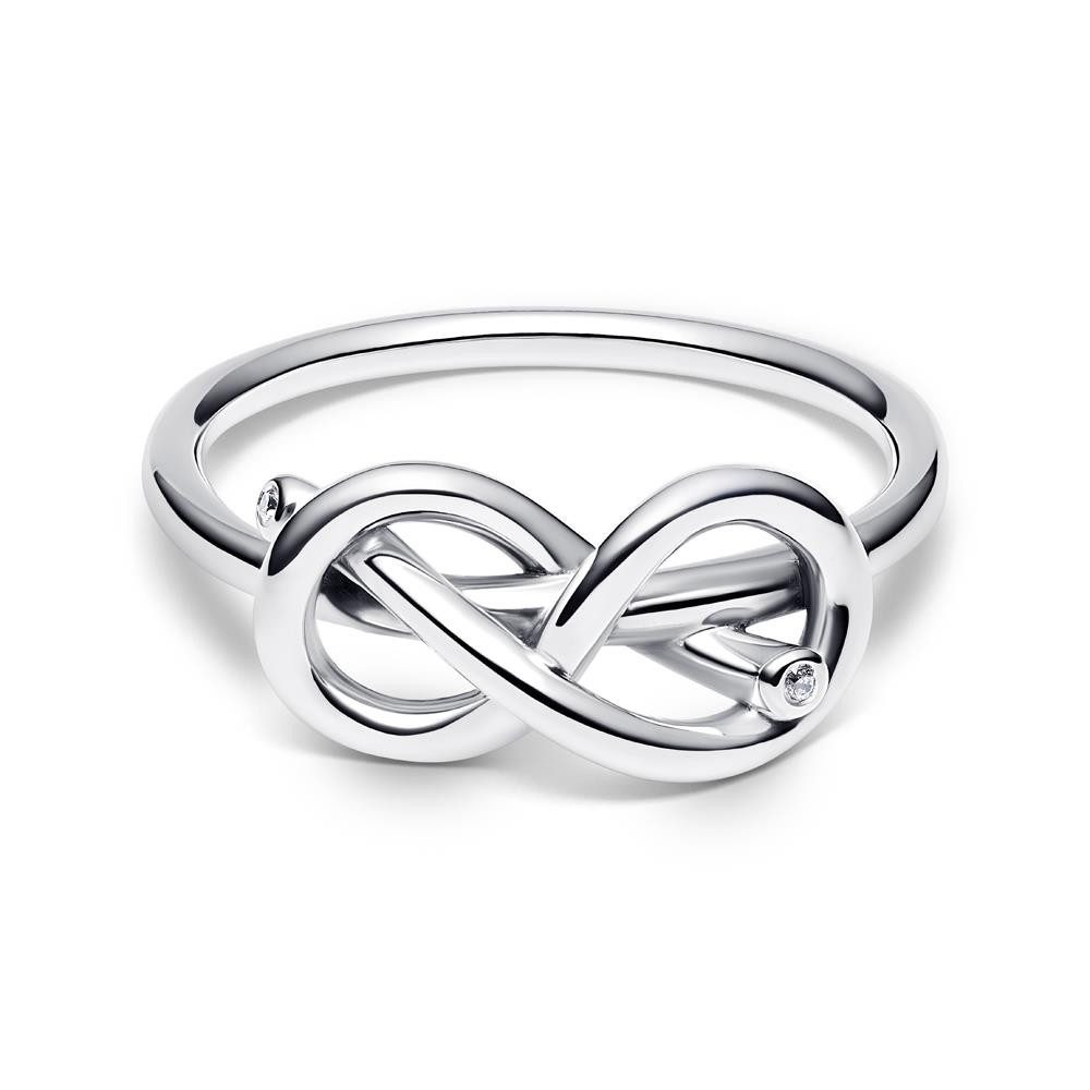 Pandora Fingerring Unendlichkeitsknoten Damenring, 925er Silber von PANDORA günstig online kaufen