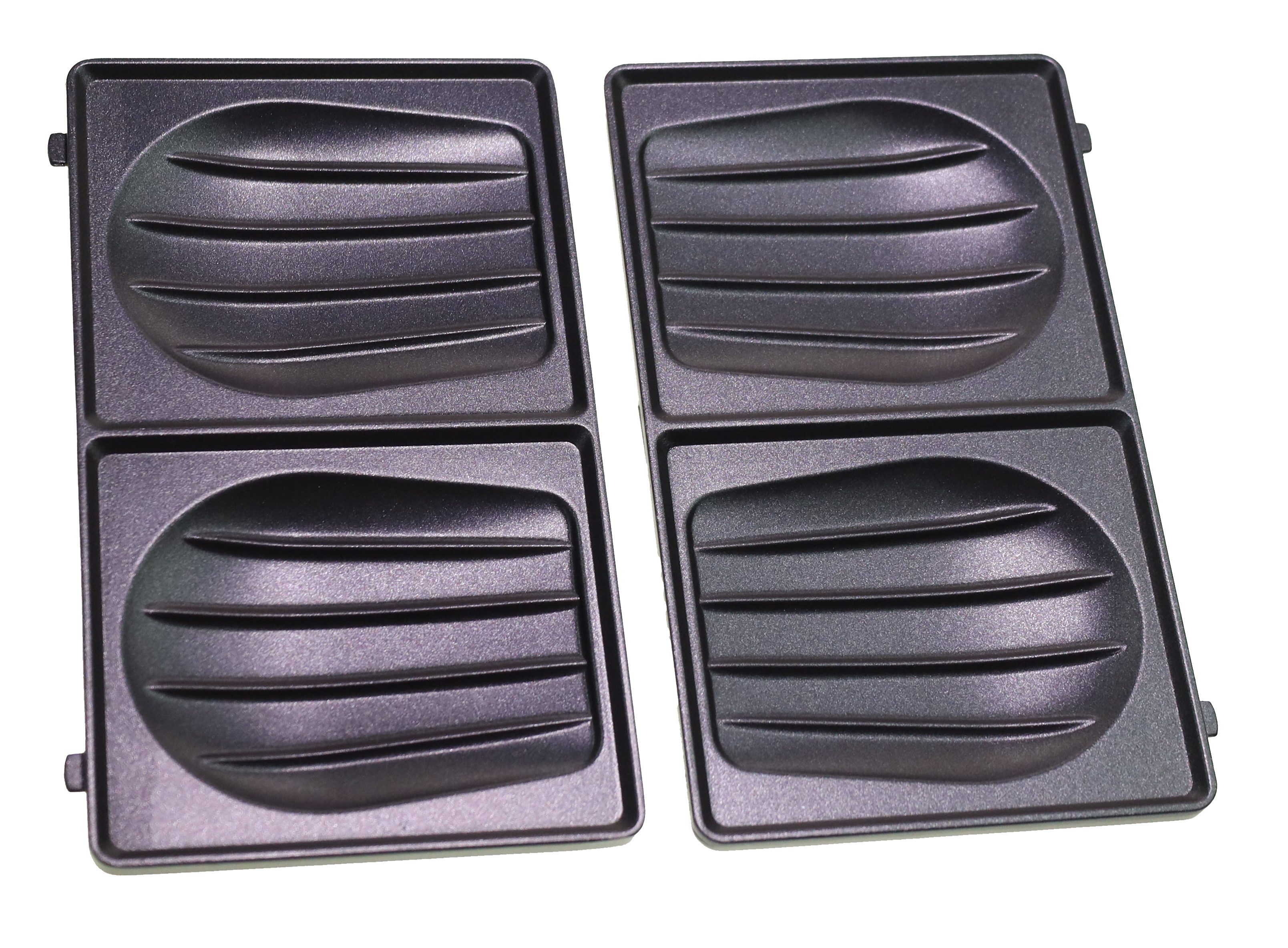 Tefal Backeinsatz Tefal XA8101F0 Croque monsieur-Platten für Snack Collection Waffeleise