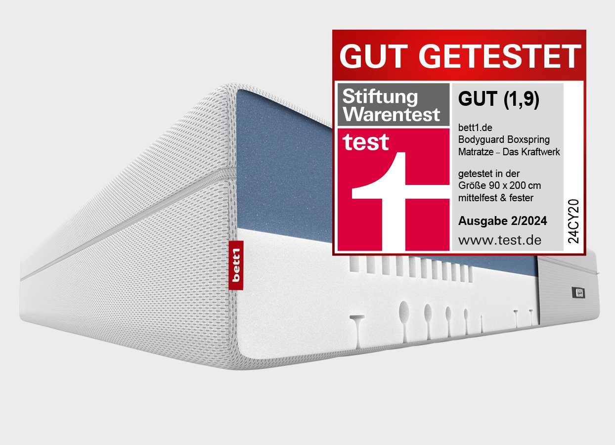 Boxspringmatratze BODYGUARD Boxspring Matratze, bett1.de, 28 cm hoch, atmun günstig online kaufen
