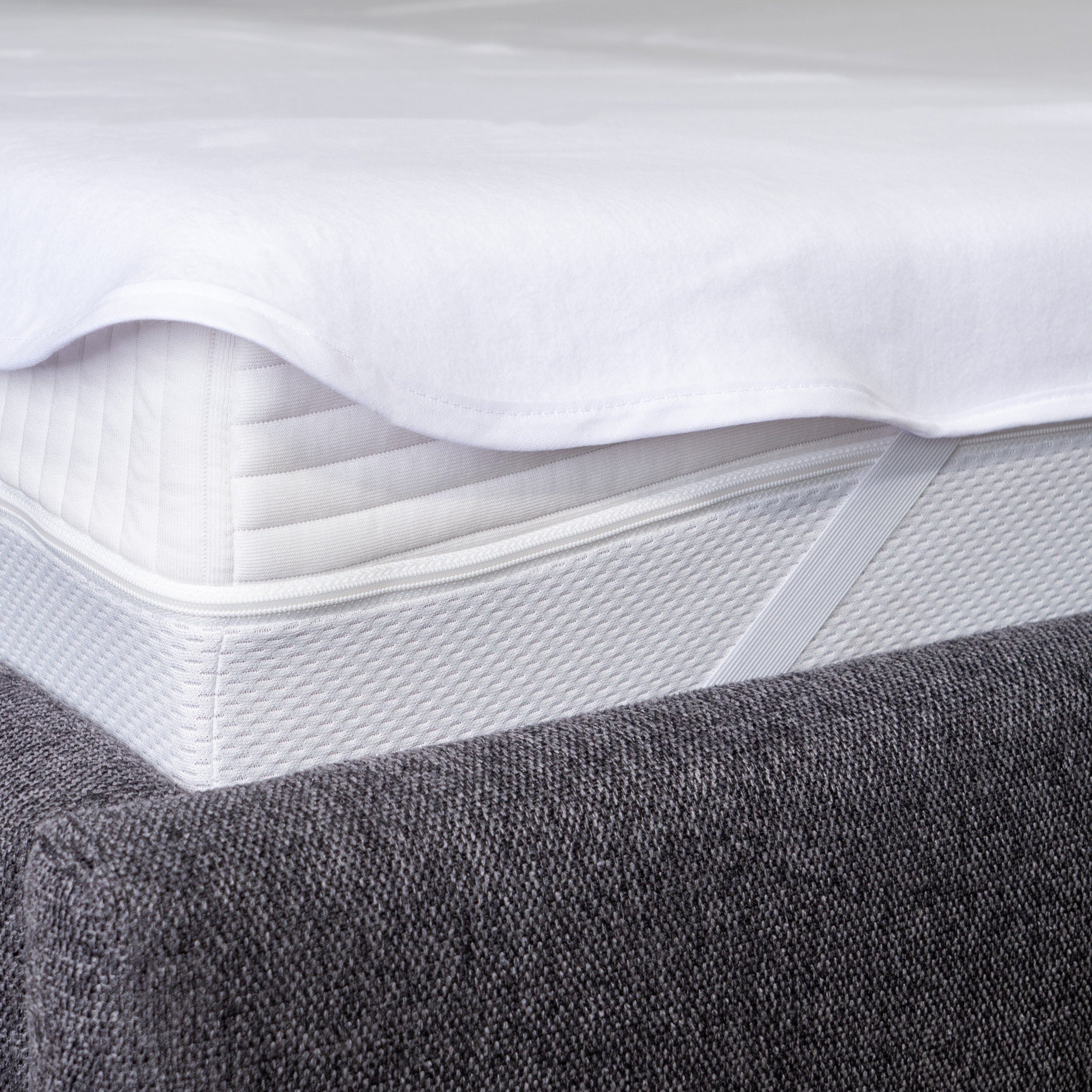 Matratzenauflage Kalmuck Traumschloss, feuchtigkeitsabsorbierend