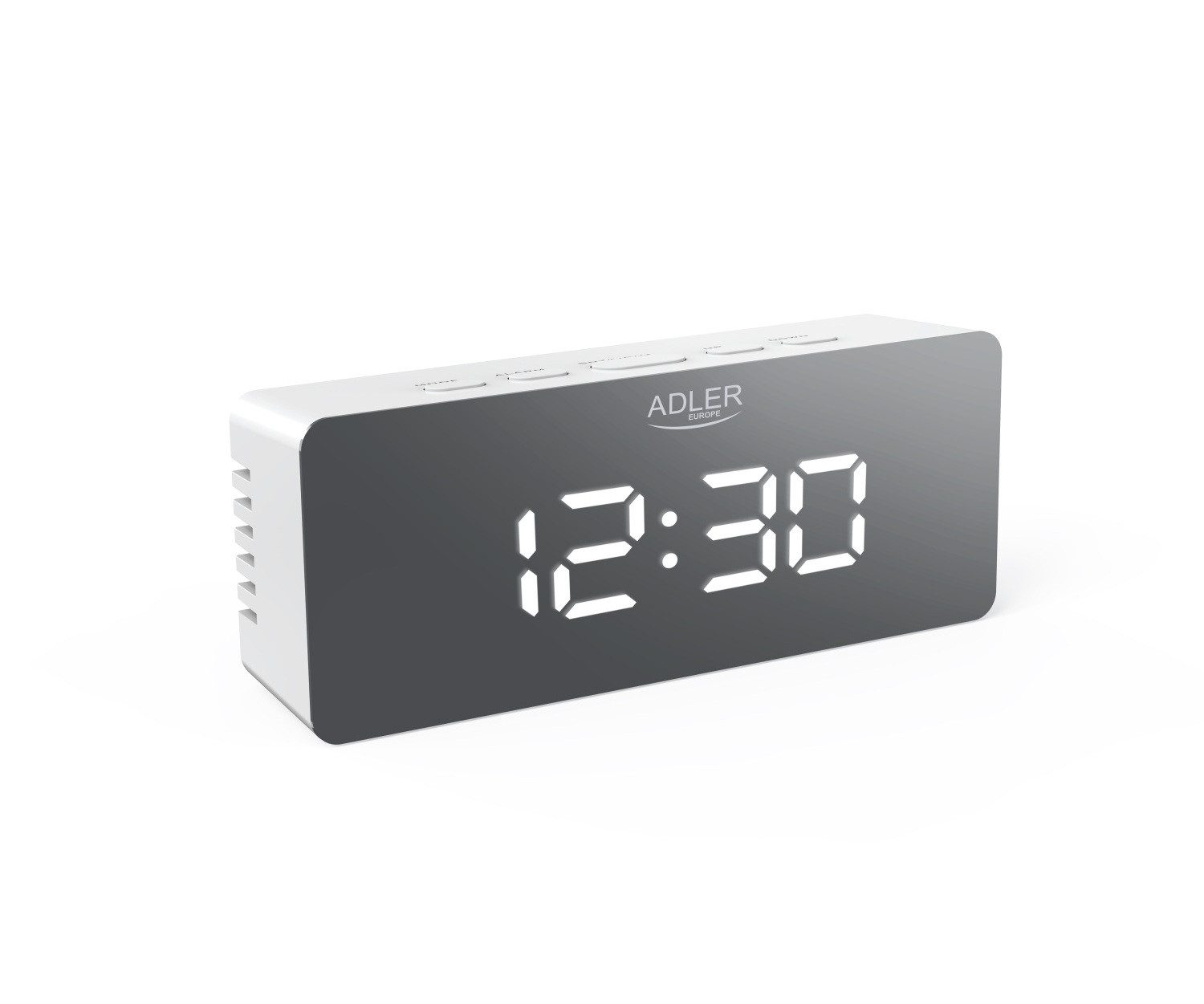 Adler Tischuhr AD 1189 mit Weckfunktion, Temperaturanzeige und LED-Display