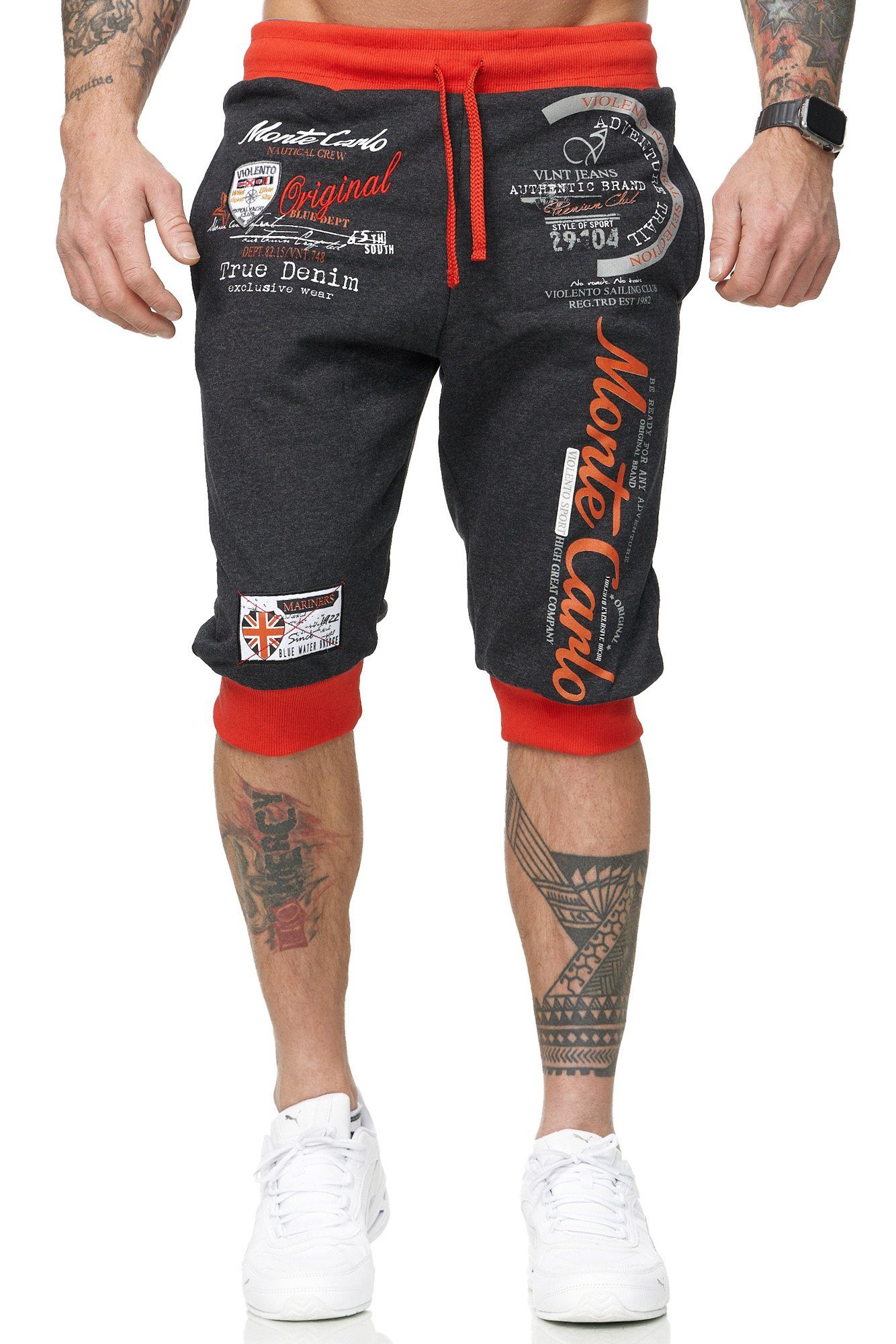 L.gonline Sweatshorts Herren SHORTS, Bermudashorts, Kurze Sommer-Hose, Capr günstig online kaufen