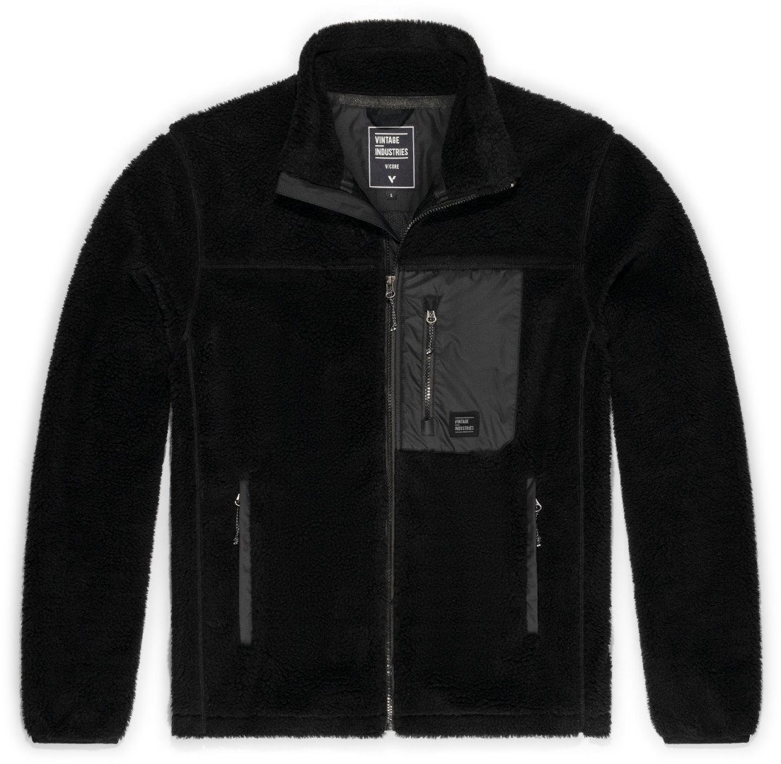 Vintage Industries Motorradjacke Kodi Sherpa Fleece Jacke