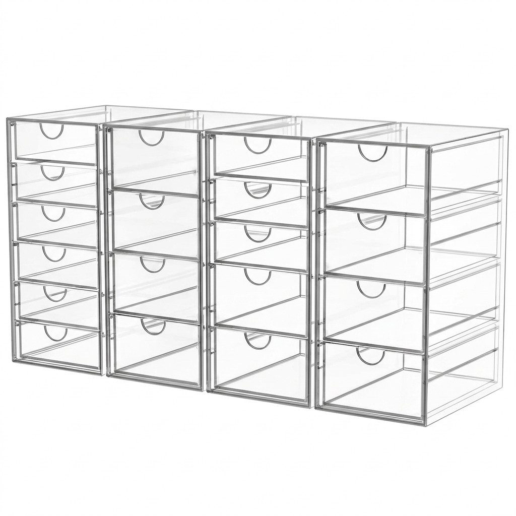 Make-Up Organizer Make-Up Organizer Kosmetikorganizer mit 7/16/19/22/30 Schubladen