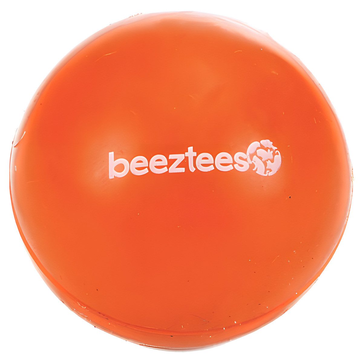 Beeztees Tierball Hundespielzeug Ball massiv orange