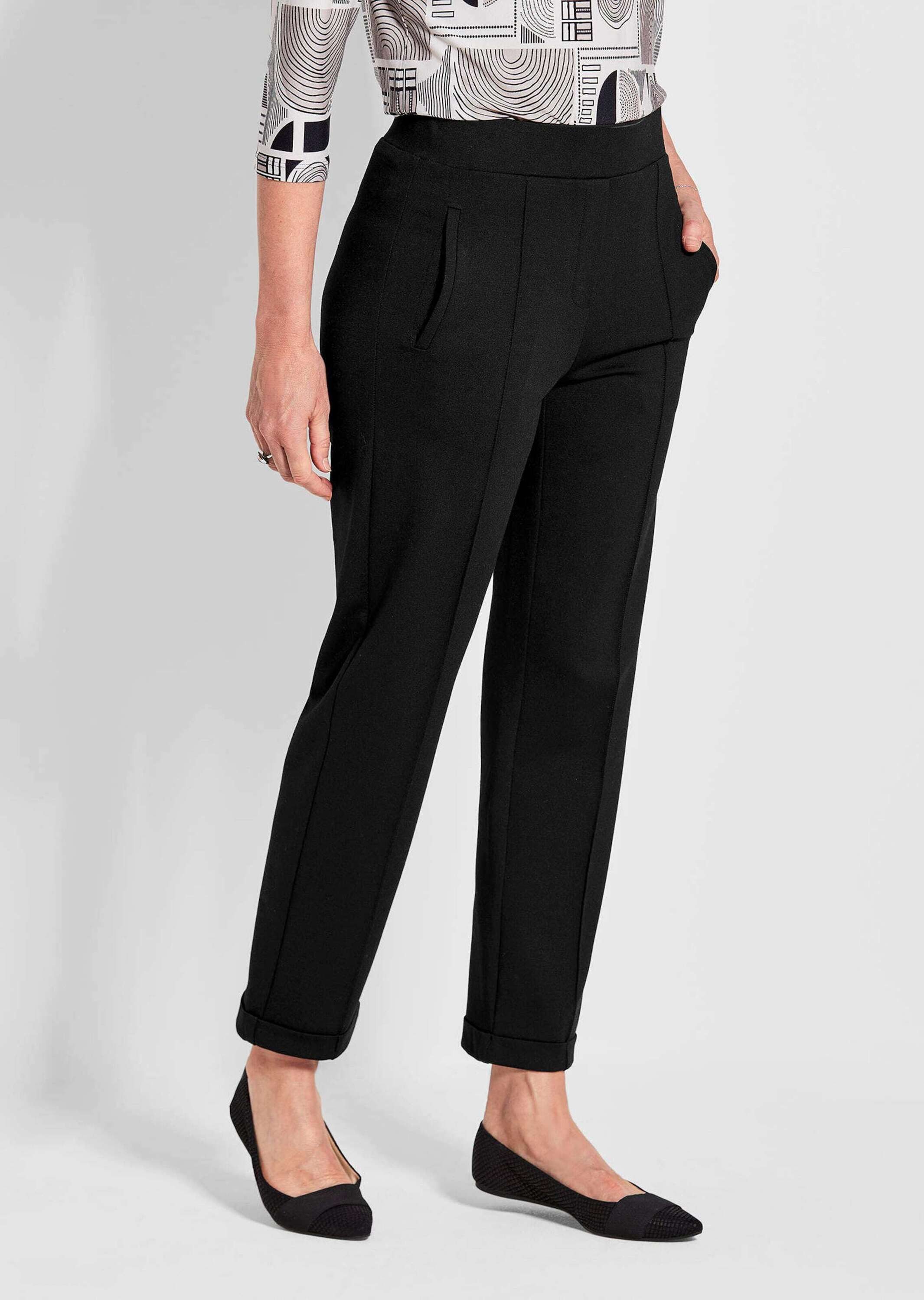 GOLDNER Schlupfhose Blaue Jerseyhose CARLA aus günstig online kaufen