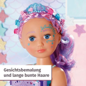 Baby Born Frisier- & Schminkkopf Sister Styling Head Meerjungfrau, mit elektronischer Brause