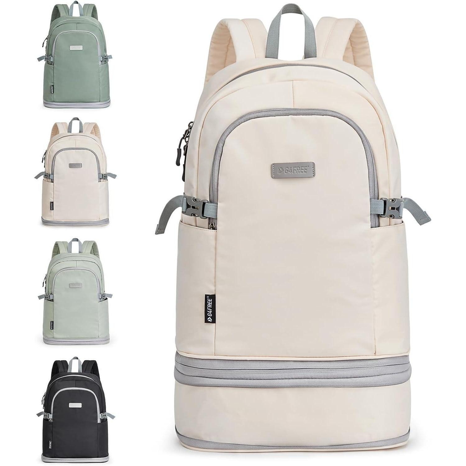 LuxusKollektion Sportrucksack Sportrucksack 35 l wasserdicht Schuhfach Nassfach 35L Ivovy