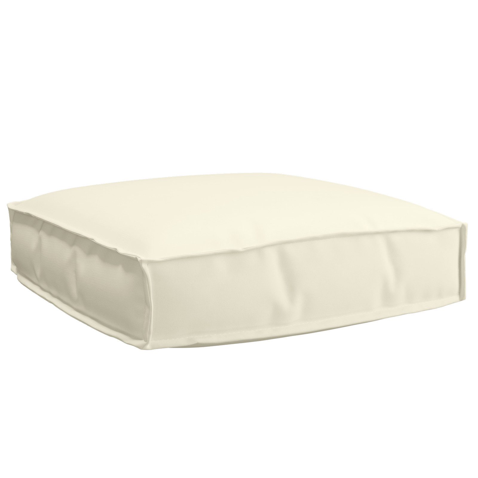 vidaXL Sitzauflage Pallet-Kissen für Sitz Creme günstig online kaufen