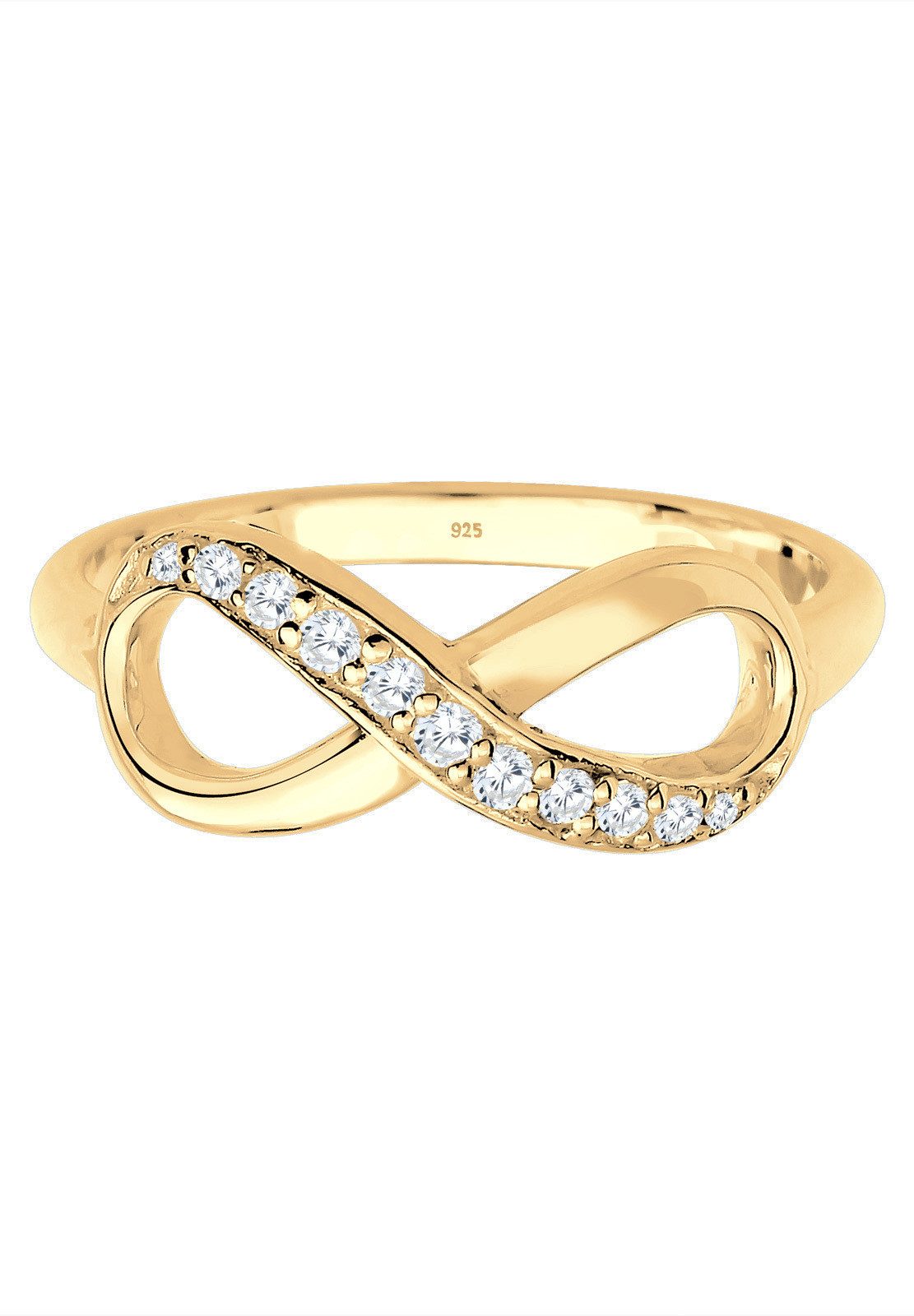 Elli Fingerring Infinity Zirkonia Eye Catcher günstig online kaufen