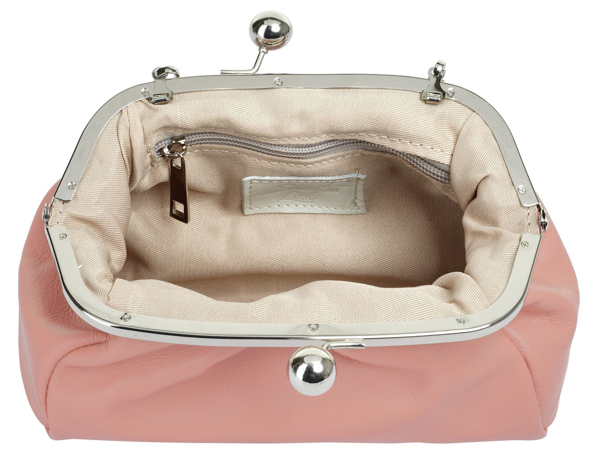 Samantha Look Umhängetasche (1-tlg), echt Leder, Made in Italy