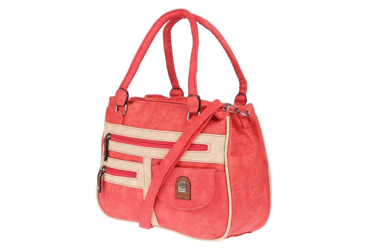 Christian Wippermann Henkeltasche Große Damen Tasche Umhängetasche Schultertasche (1 tlg), Henkeltasche