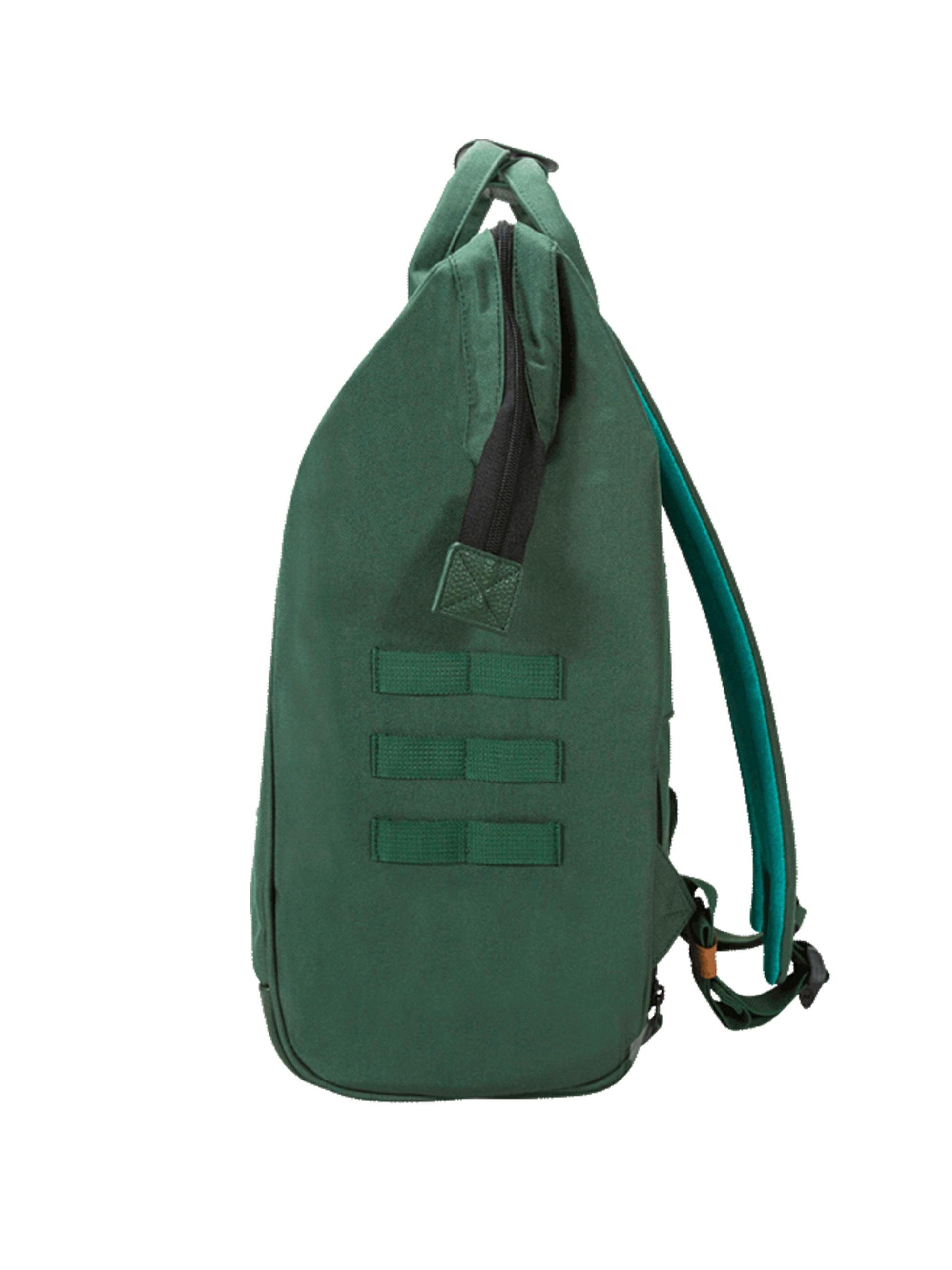 L Recycled, Cityrucksack Adventurer Tagesrucksack recycelten aus Materialien dunkelgrün CABAIA