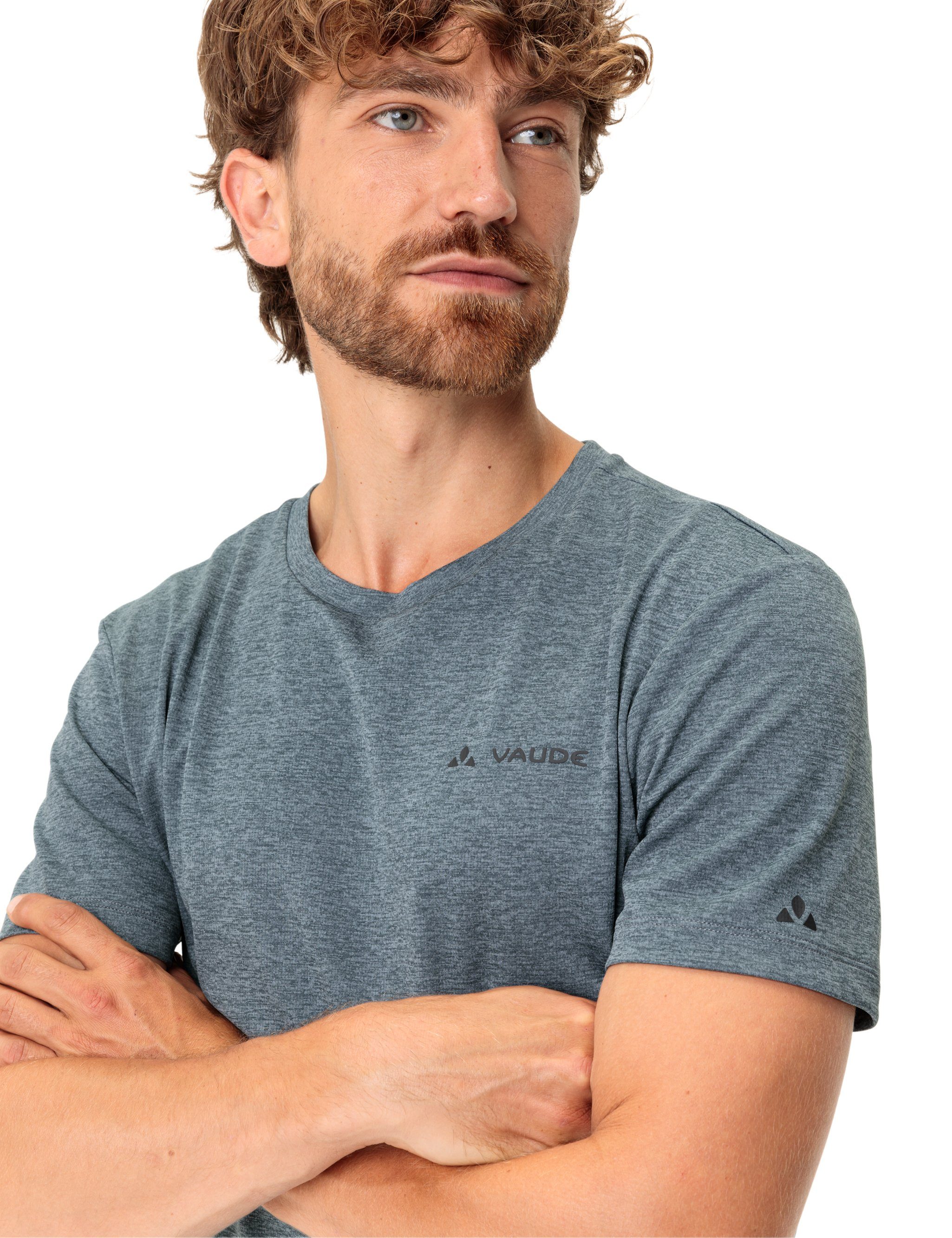 VAUDE Funktionsshirt Men's Essential T-Shirt mit Rundhalsausschnitt, unifarben, schnell trocknend, atmungsaktiv