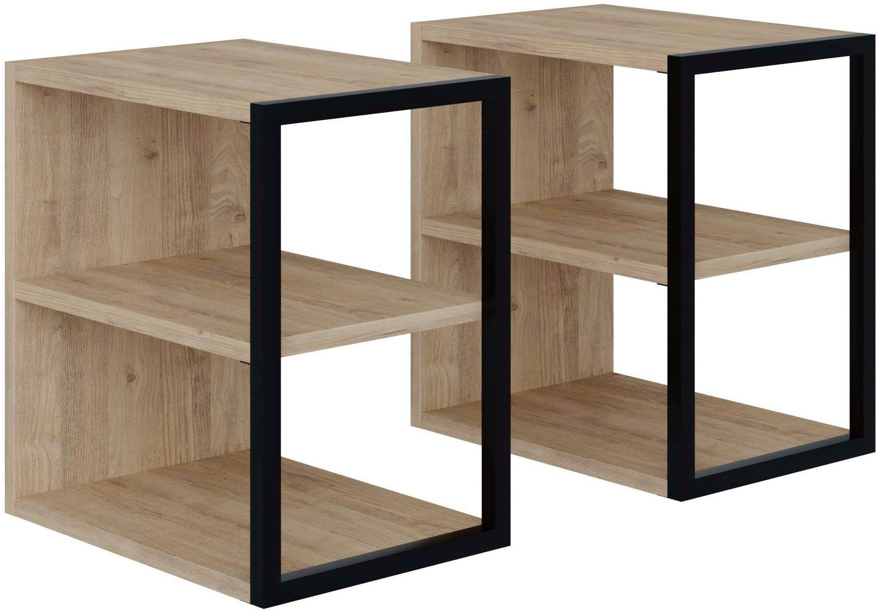 Decortie Beistelltisch ECHO BEISTELLTISCH (Packung, 1-St), Leichte Montage, Lagerung, Platzsparend