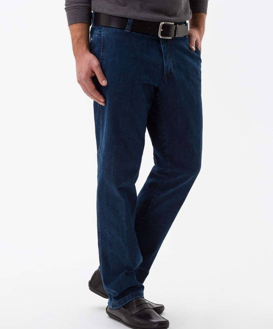 BRAX by EUREX JIM 316 Style Bequeme blau Jeans