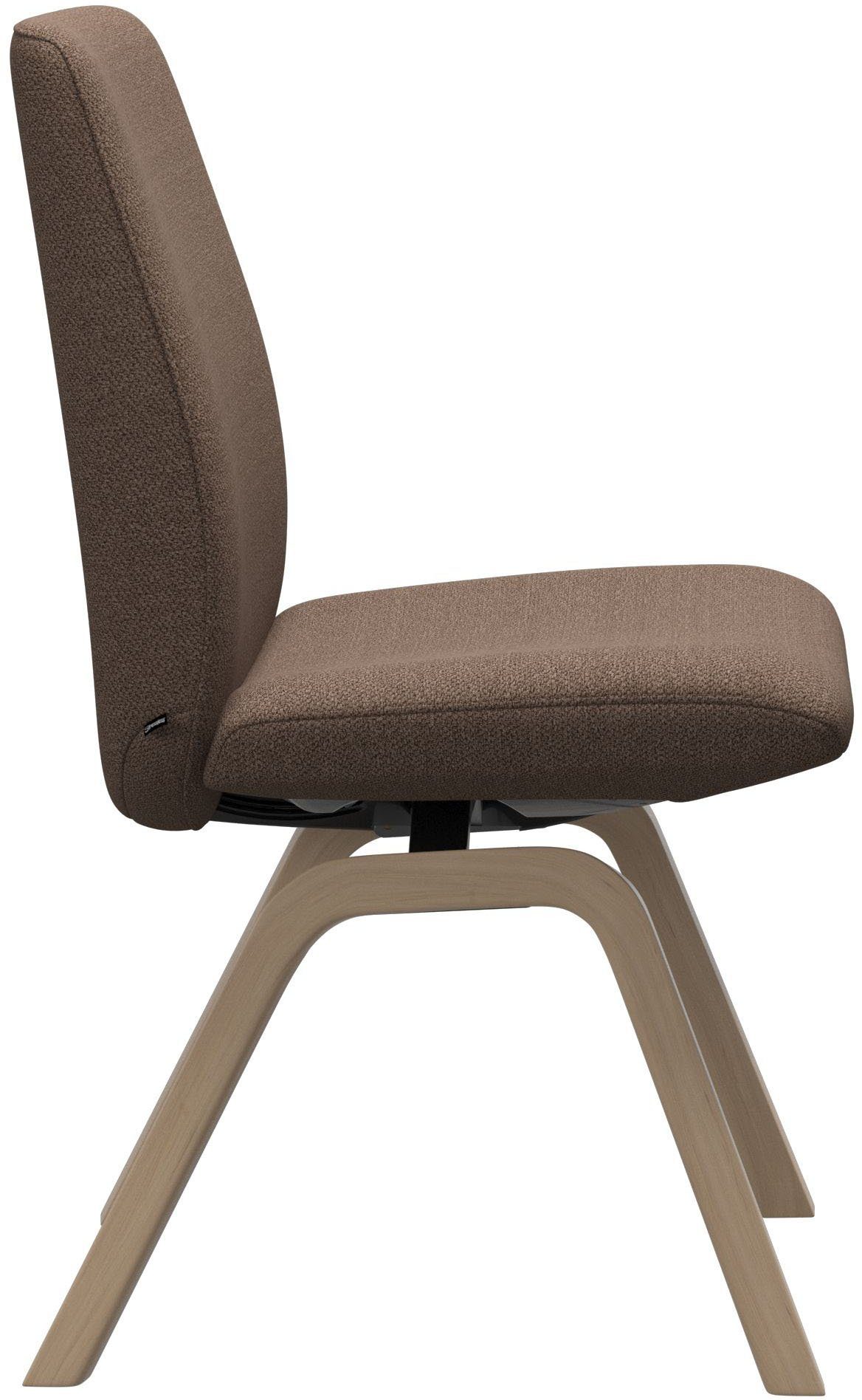 Stressless® Polsterstuhl Laurel, Beinen L, Back, natur in mit schräggestellten Eiche Größe Low