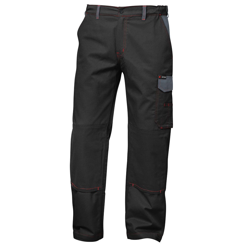 Craftland Arbeitshose Herren Twill Bundhose leichte Sommer Arbeitshose mit UV-Schutz robuste, bequeme und leichte Sommer-Arbeitshose mit UV-Schutz