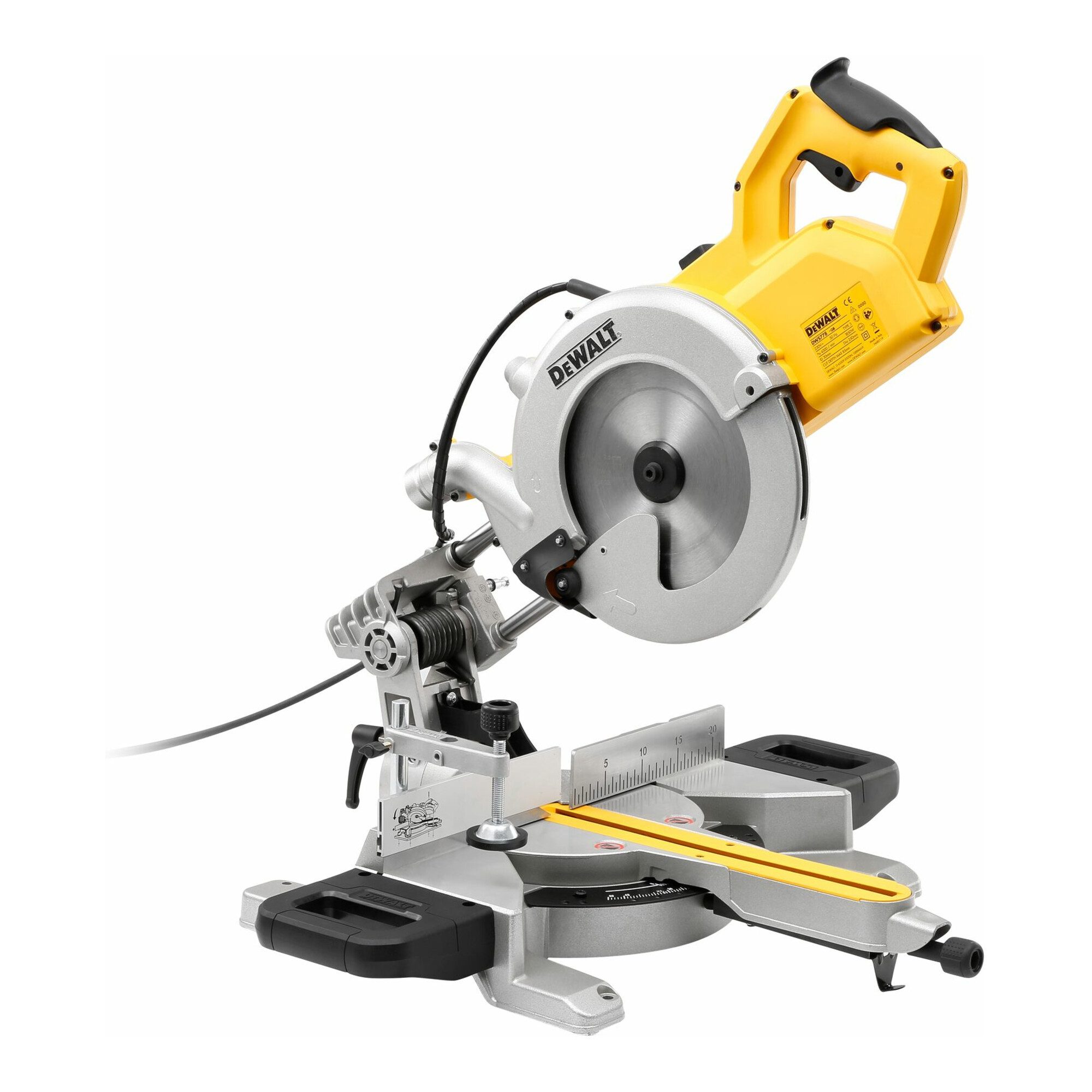 DeWalt Zug-, Kapp- und Gehrungssäge DEWALT Paneelsäge 250 mm 1850 Watt DWS778-QS