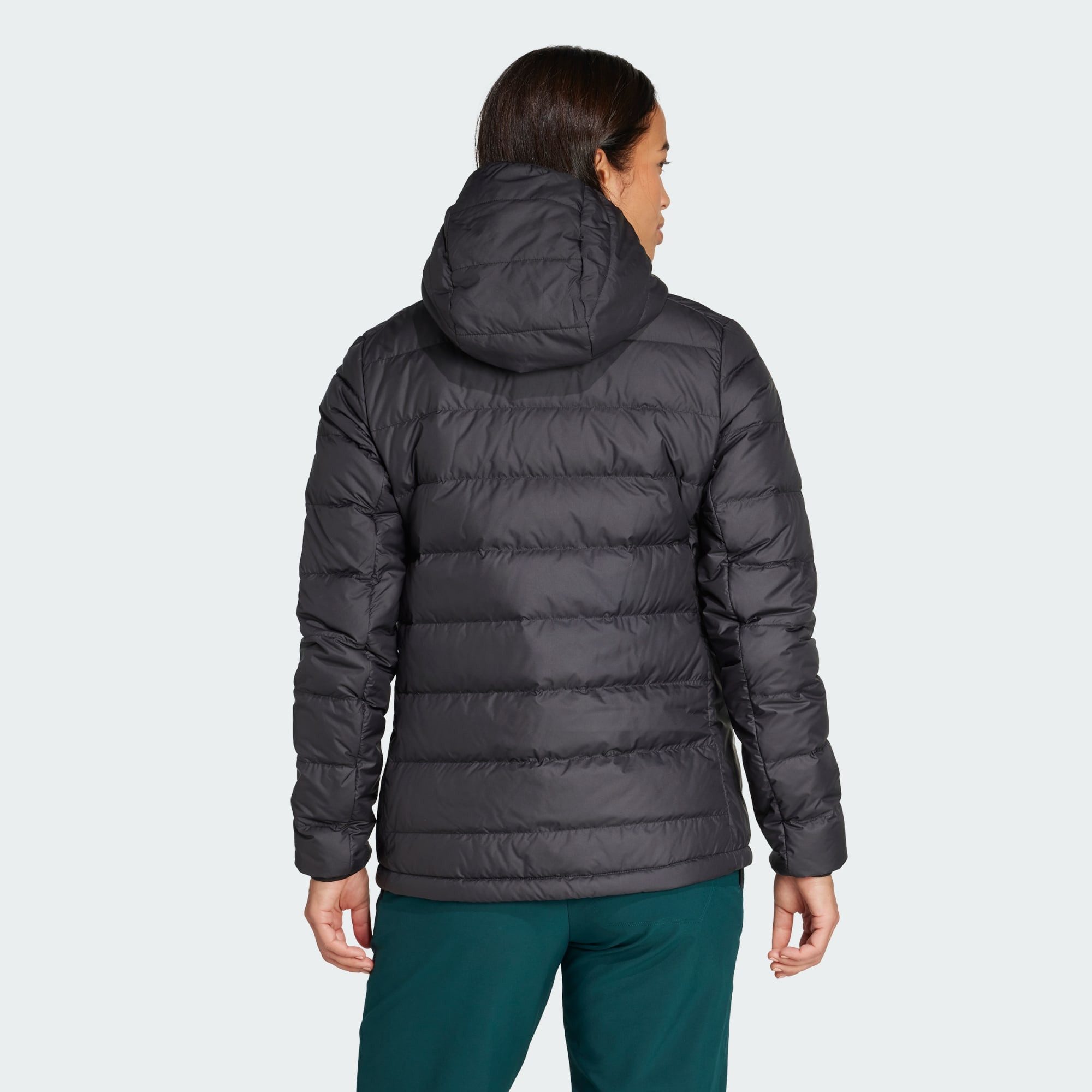 adidas TERREX Fleecejacke TERREX MULTI LIGHT DOWN CLIMAWARM KAPUZENJACKE (1 günstig online kaufen